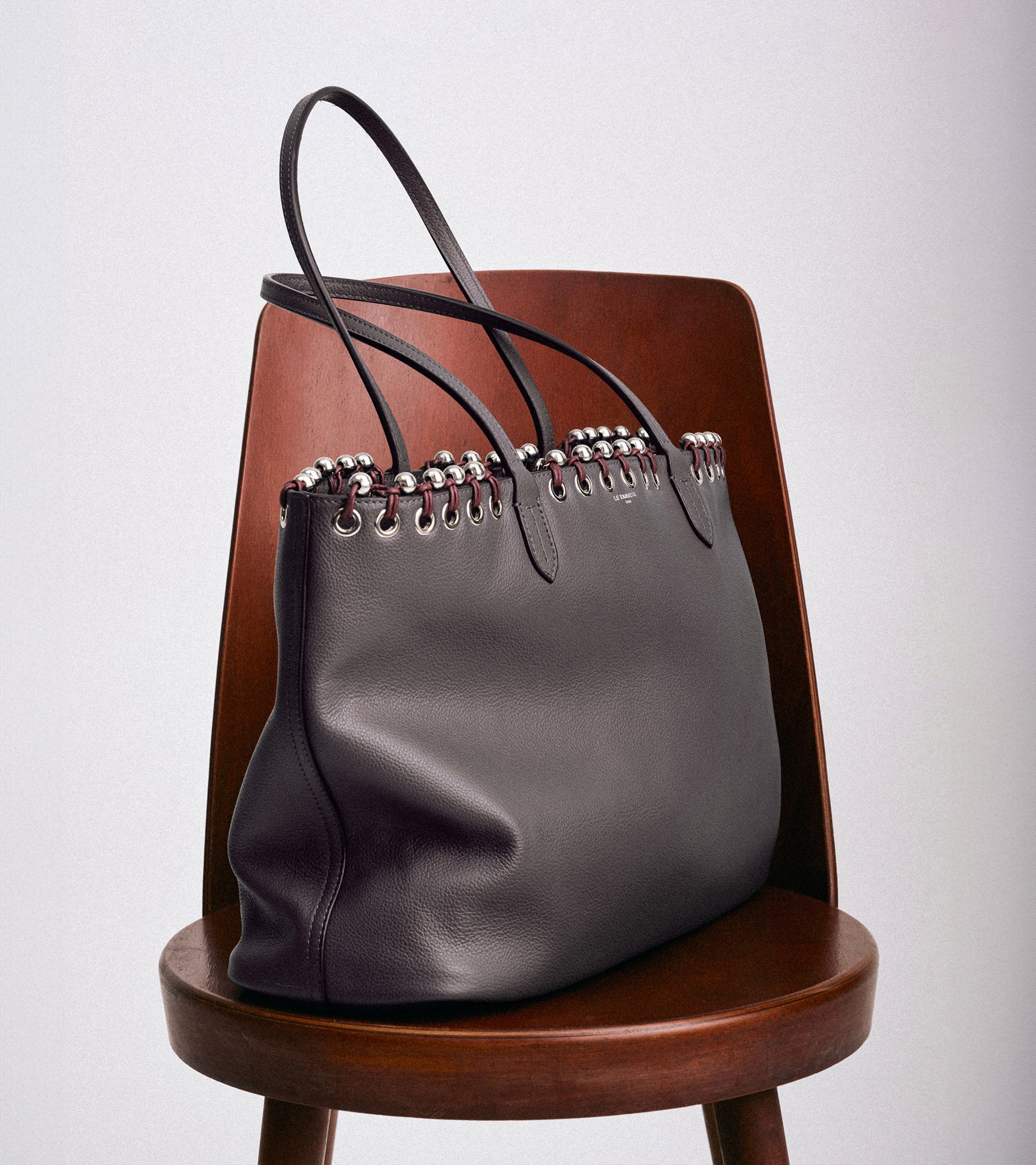 Shopper aus genarbtem Leder Kitesy Martin Studio