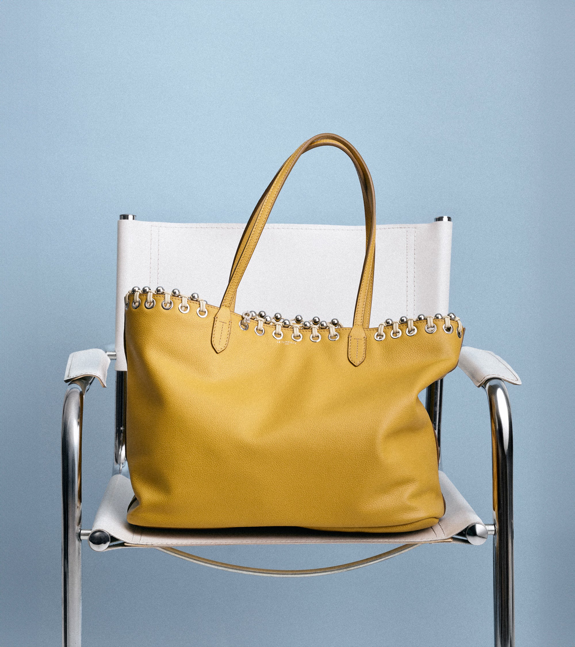 Shopper aus genarbtem Leder Kitesy Martin Studio