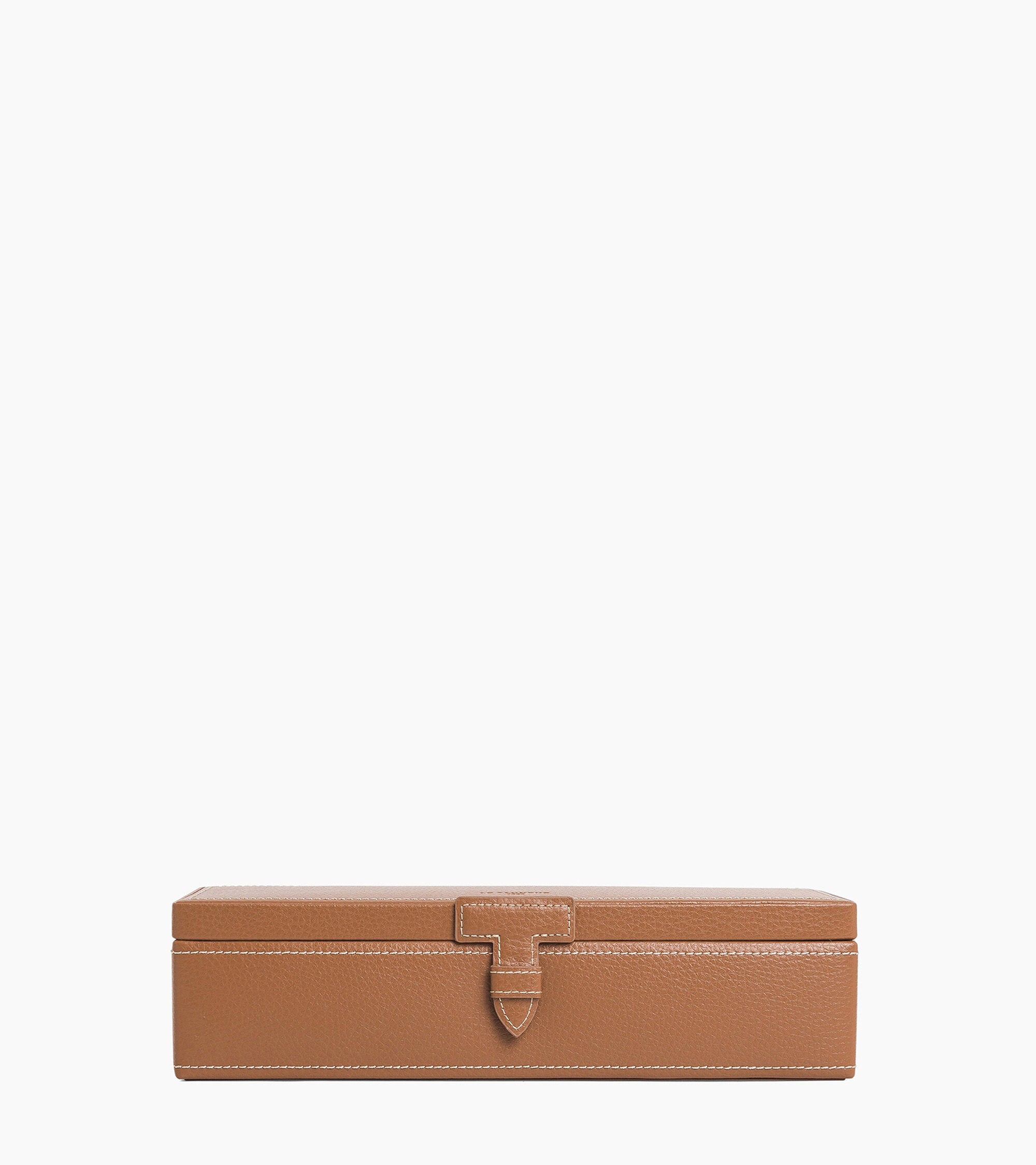 Schatulle aus Leder für 5 Uhren