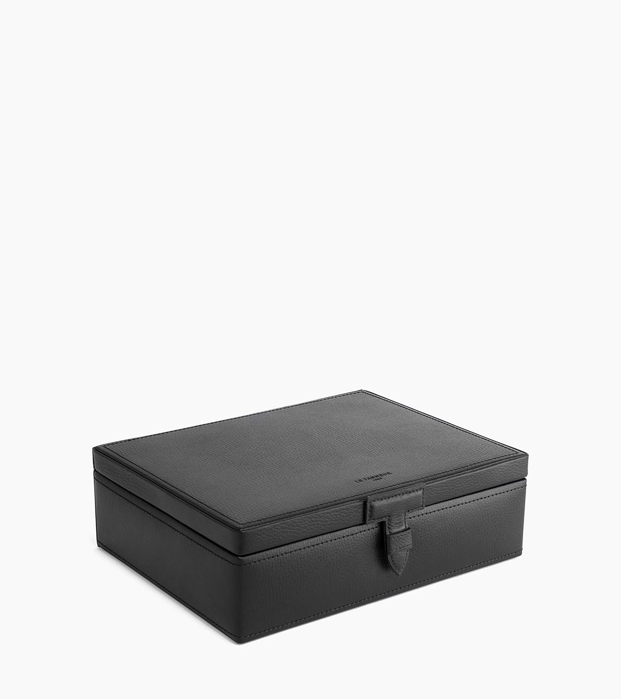 Schatulle aus Leder für 8 Uhren