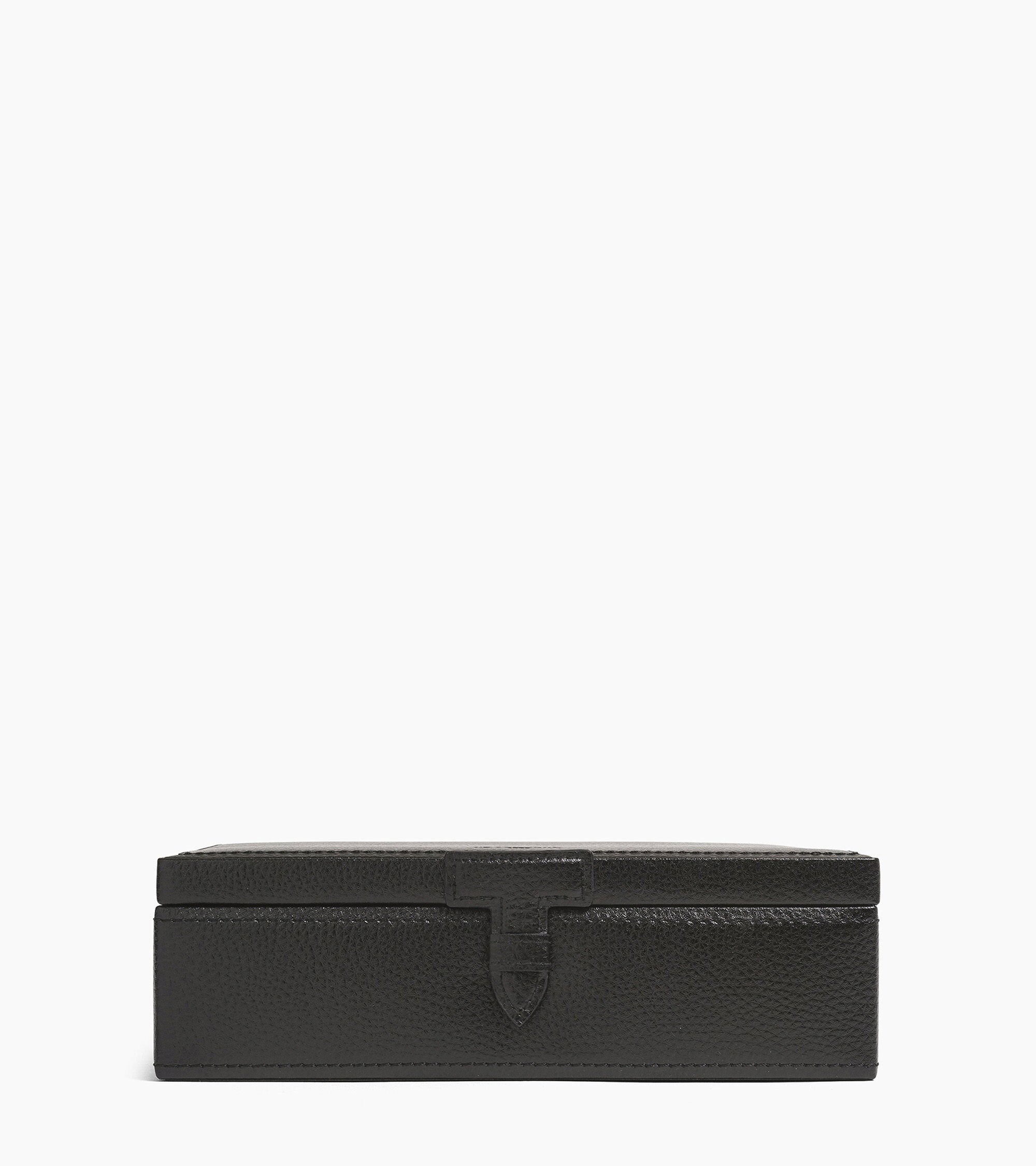 Schatulle aus Leder für 8 Uhren