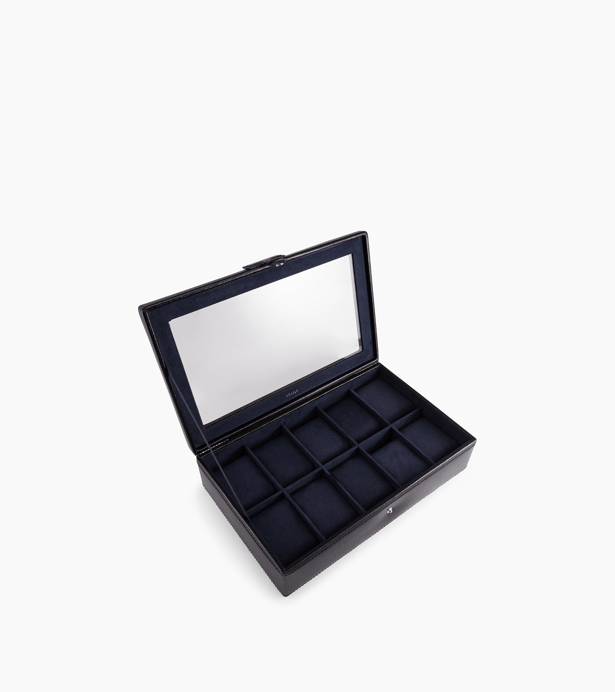 Schatulle aus Leder für 10 Uhren