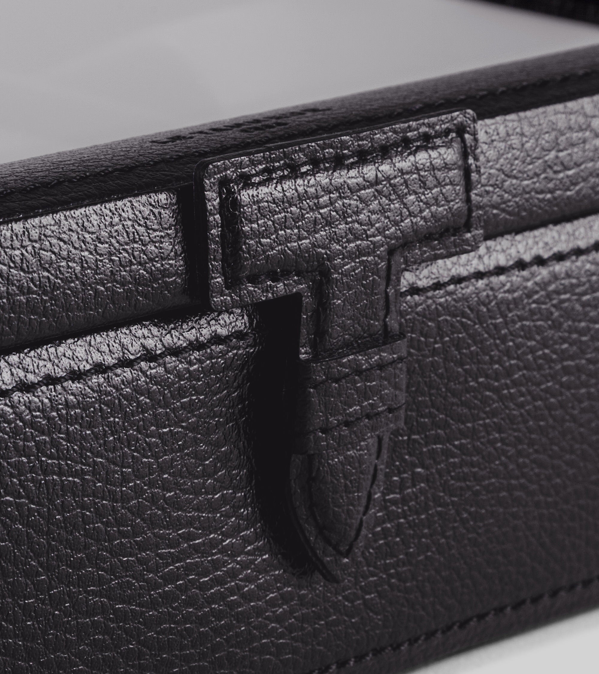 Schatulle aus Leder für 10 Uhren