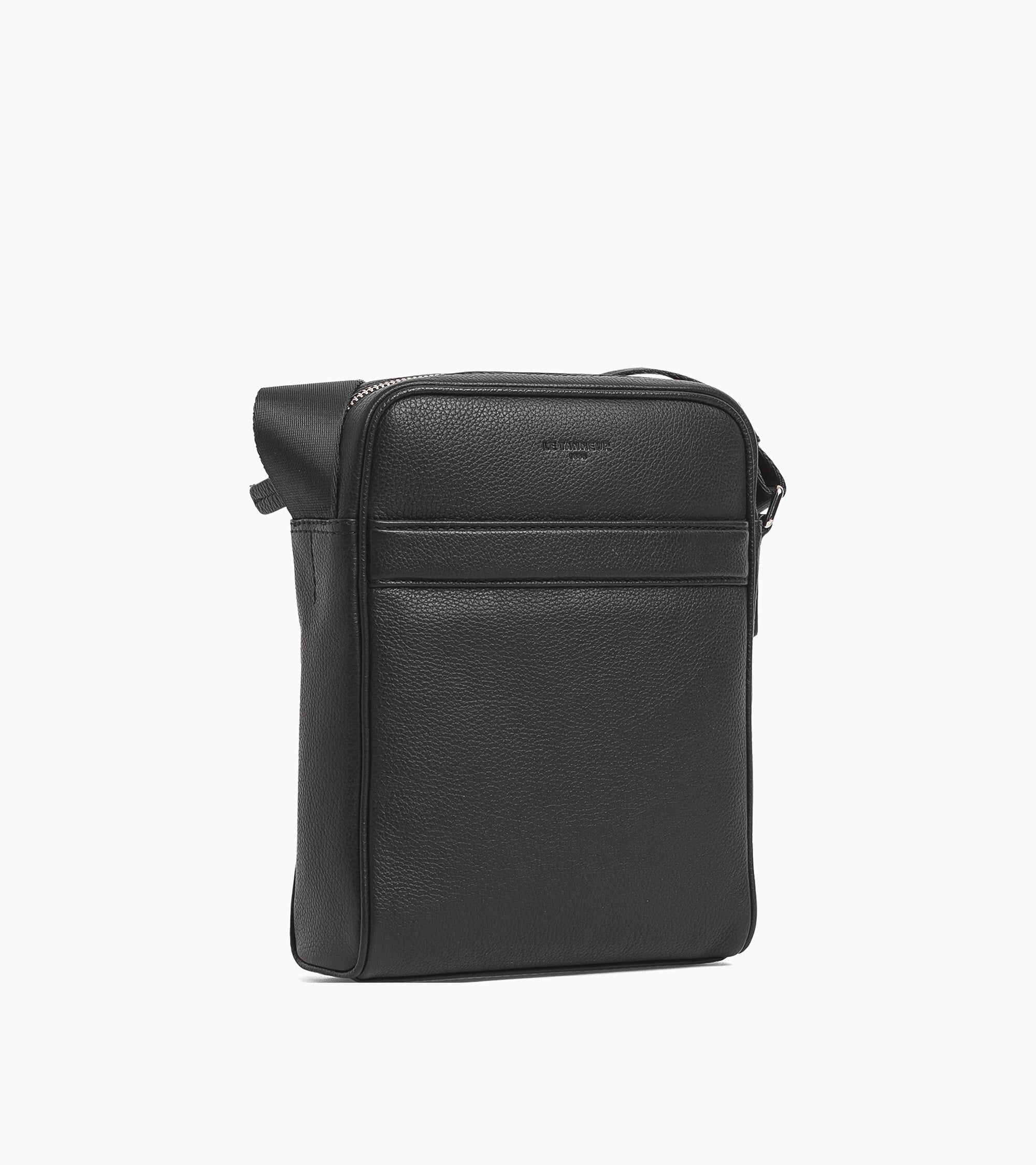 Kleine Umhängetasche Charles aus genarbtem Leder