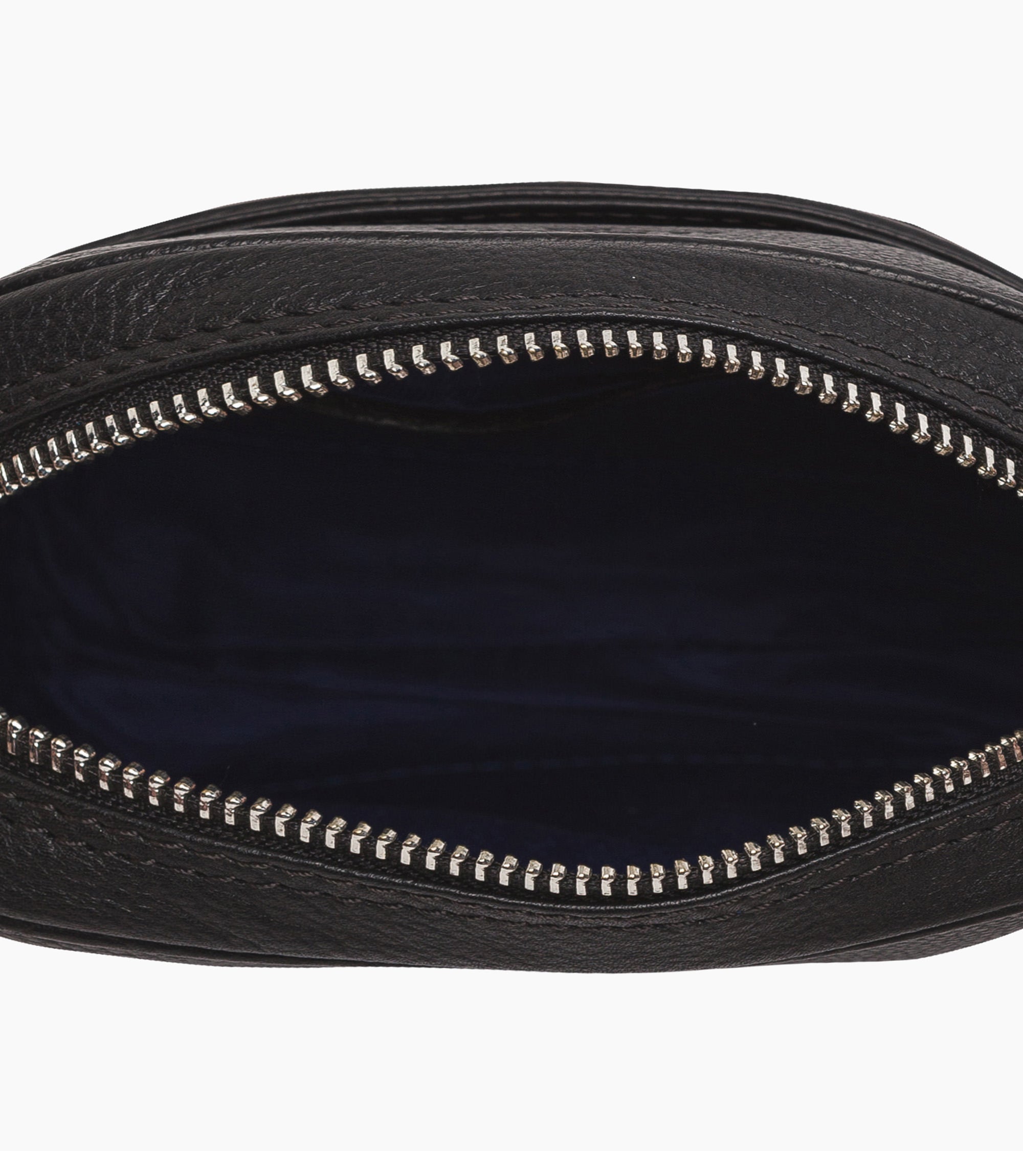 Kleine Umhängetasche Charles aus genarbtem Leder