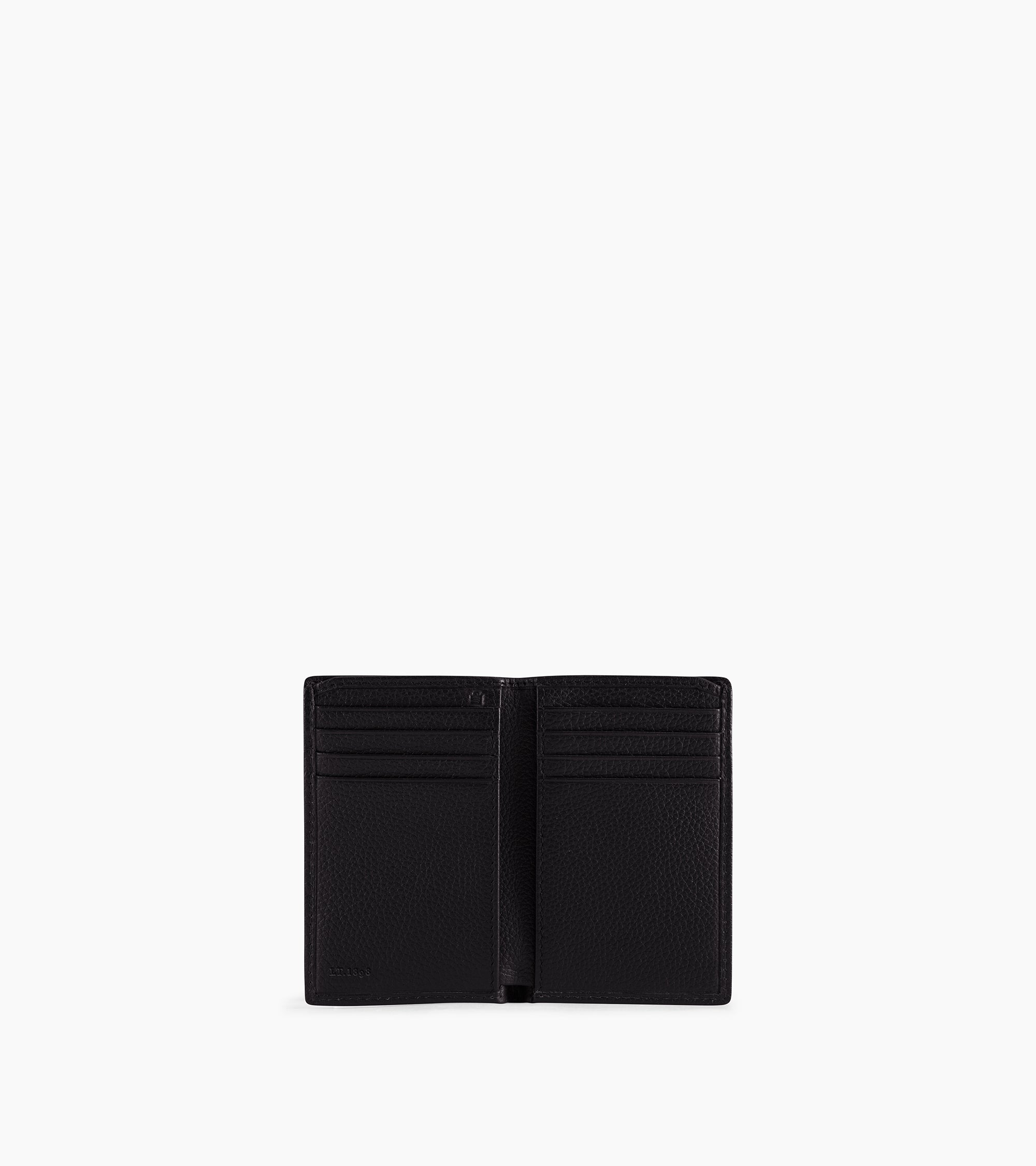 Kleines Kartenetui Charles aus genarbtem Leder