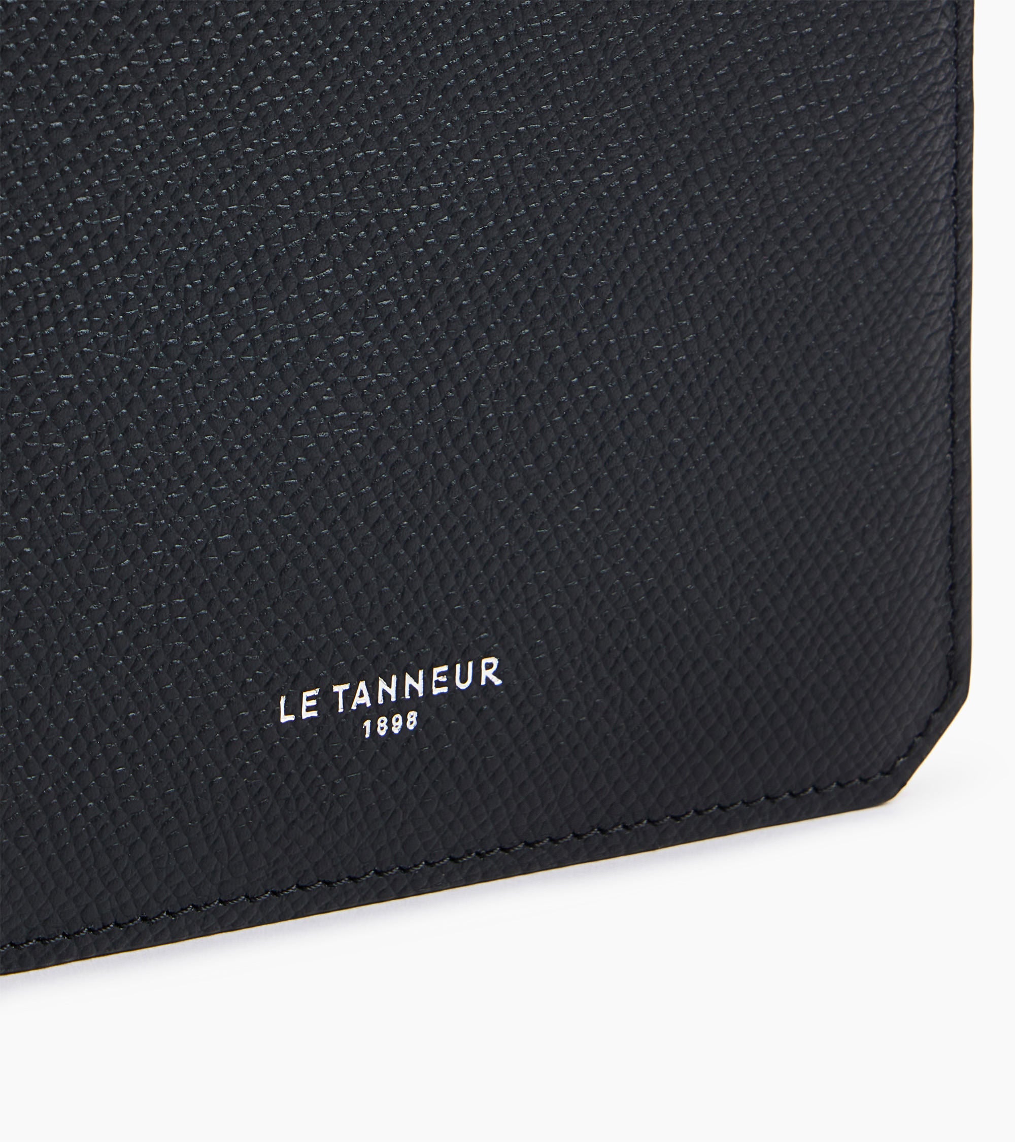 Horizontale Geldbörse Gaston aus genarbtem Leder