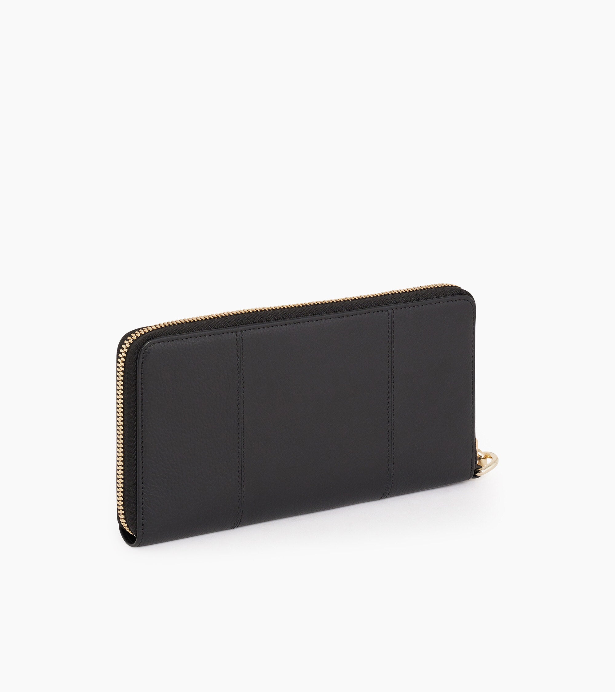 Geldbörse Juliette aus genarbtem Leder mit Reißverschluss