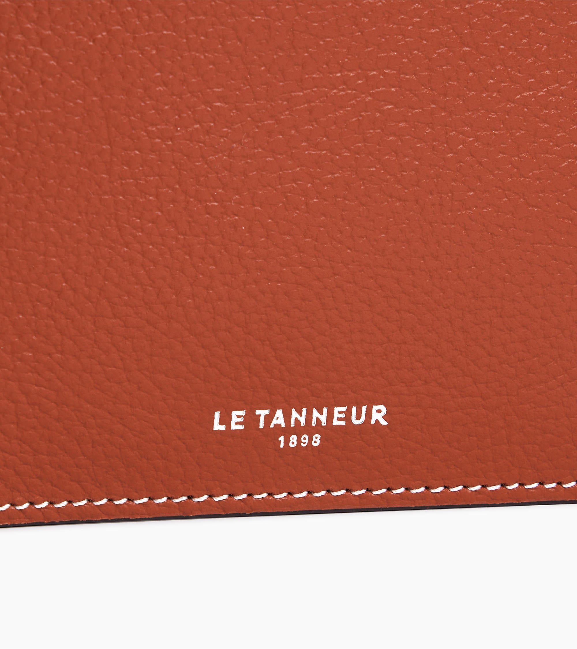 Kartenetui Emile aus genarbtem Leder mit Geldscheinfach