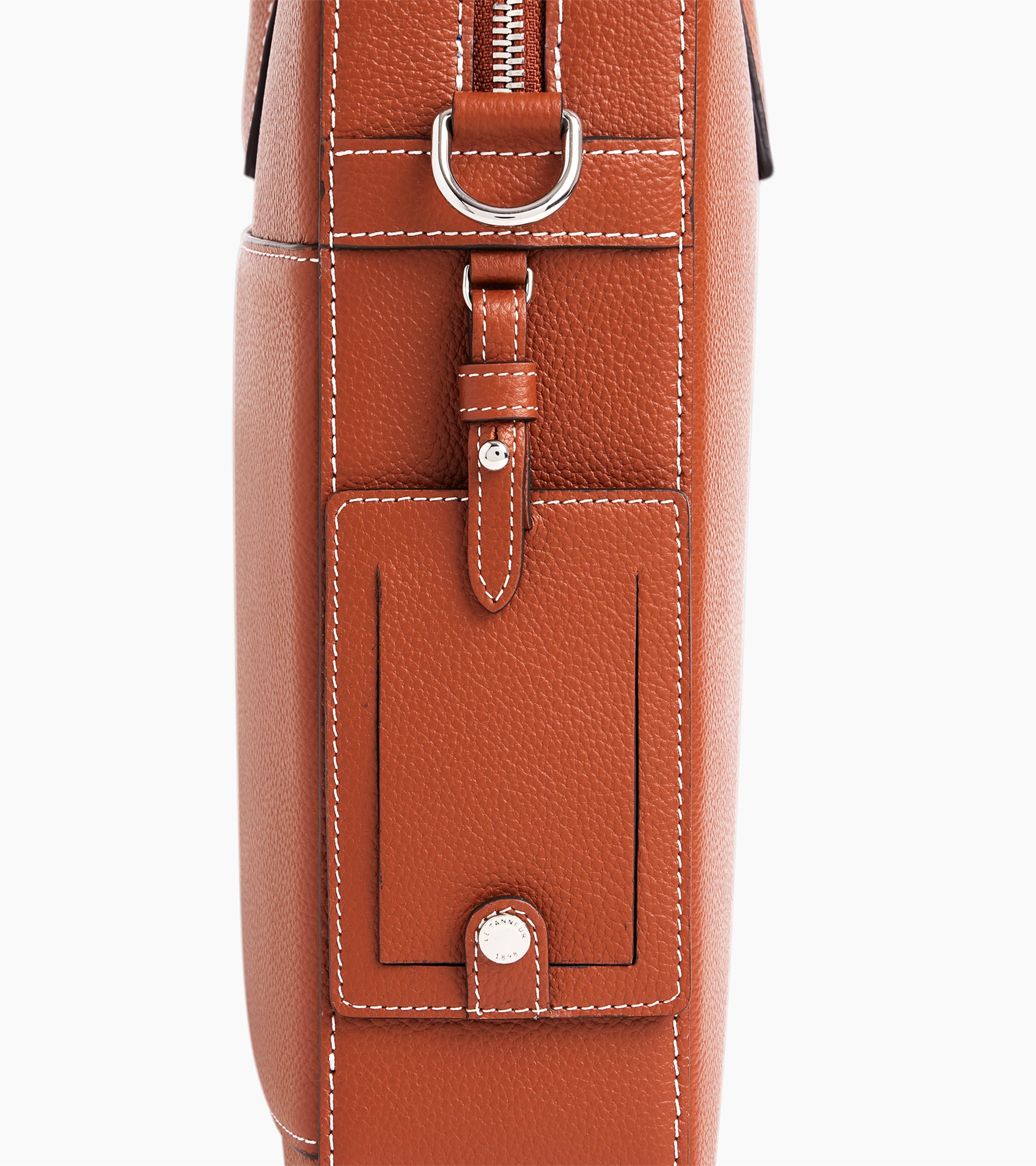 Aktentasche Emile 14 Zoll aus genarbtem Leder