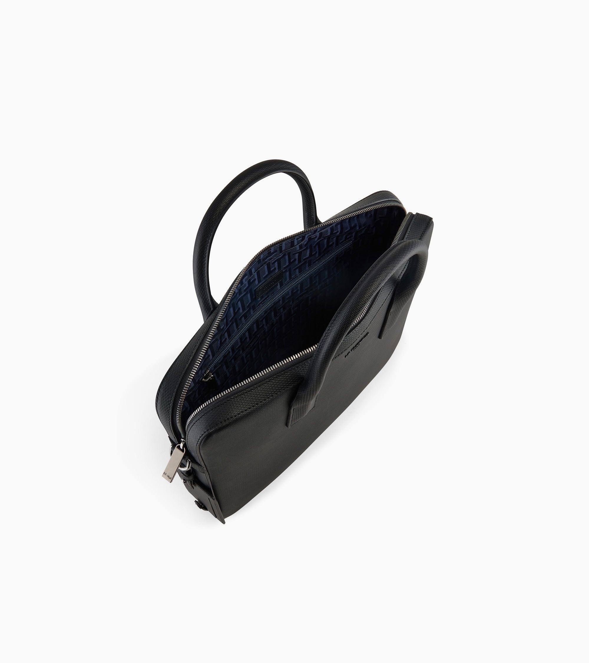Emile slim 14" briefcase in signature t leather