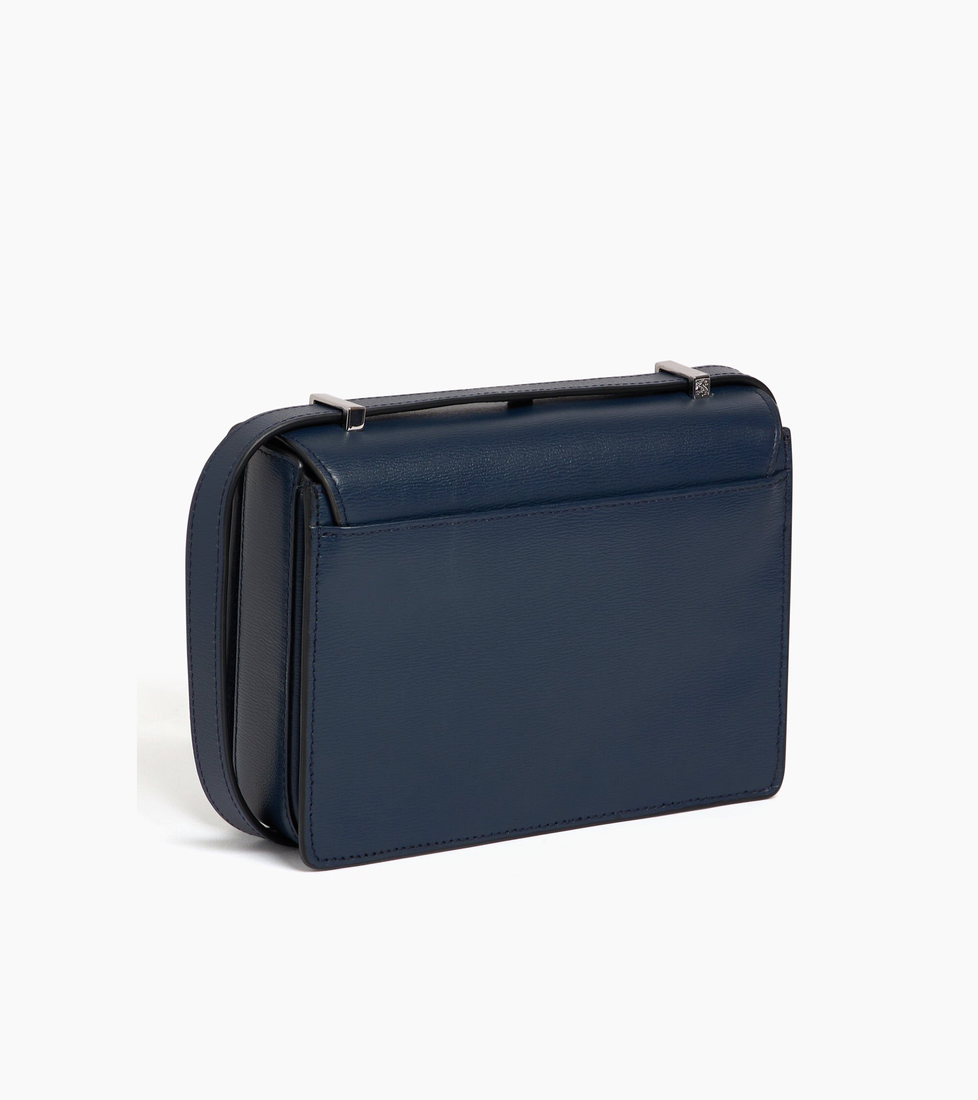 Kleine Umhängetasche Naya aus Leder mit Korknarbung