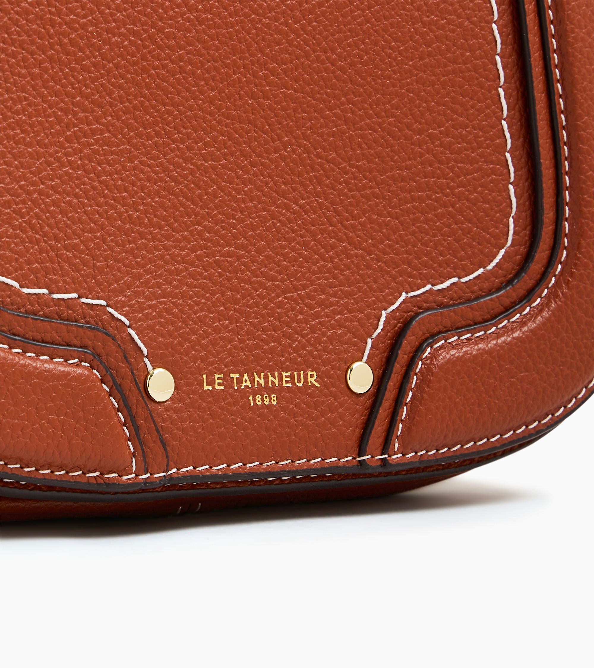 Kleine Umhängetasche Ella aus genarbtem Leder