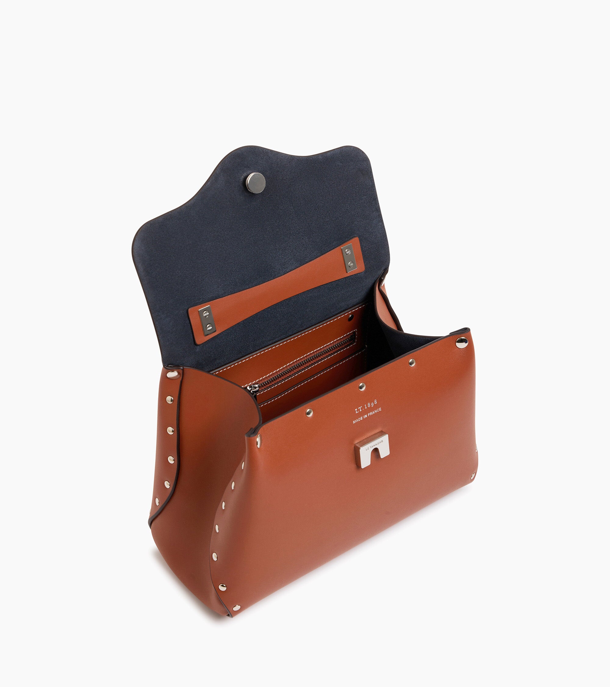 Kleine Handtasche Sans Couture aus Glattleder