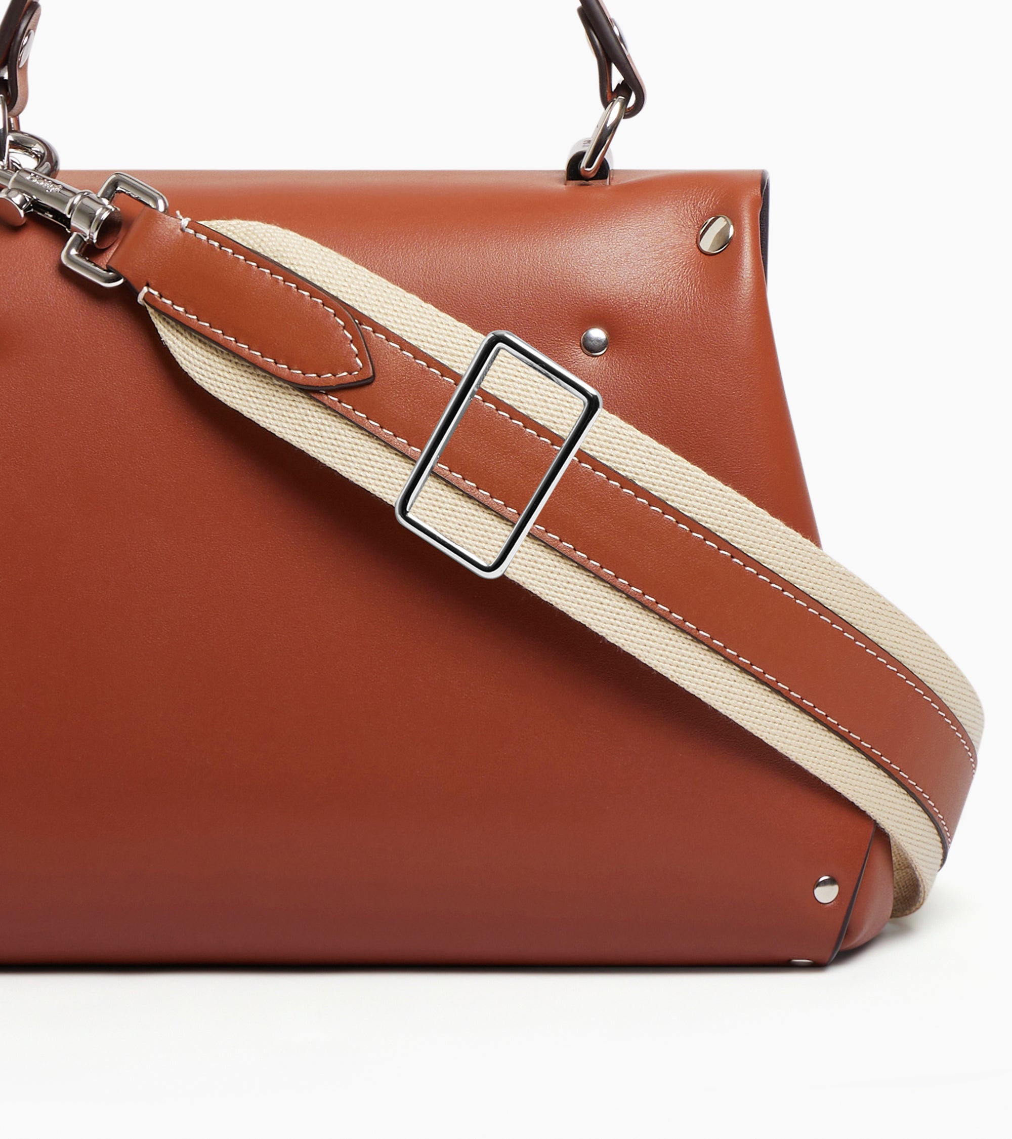 Kleine Handtasche Sans Couture aus Glattleder