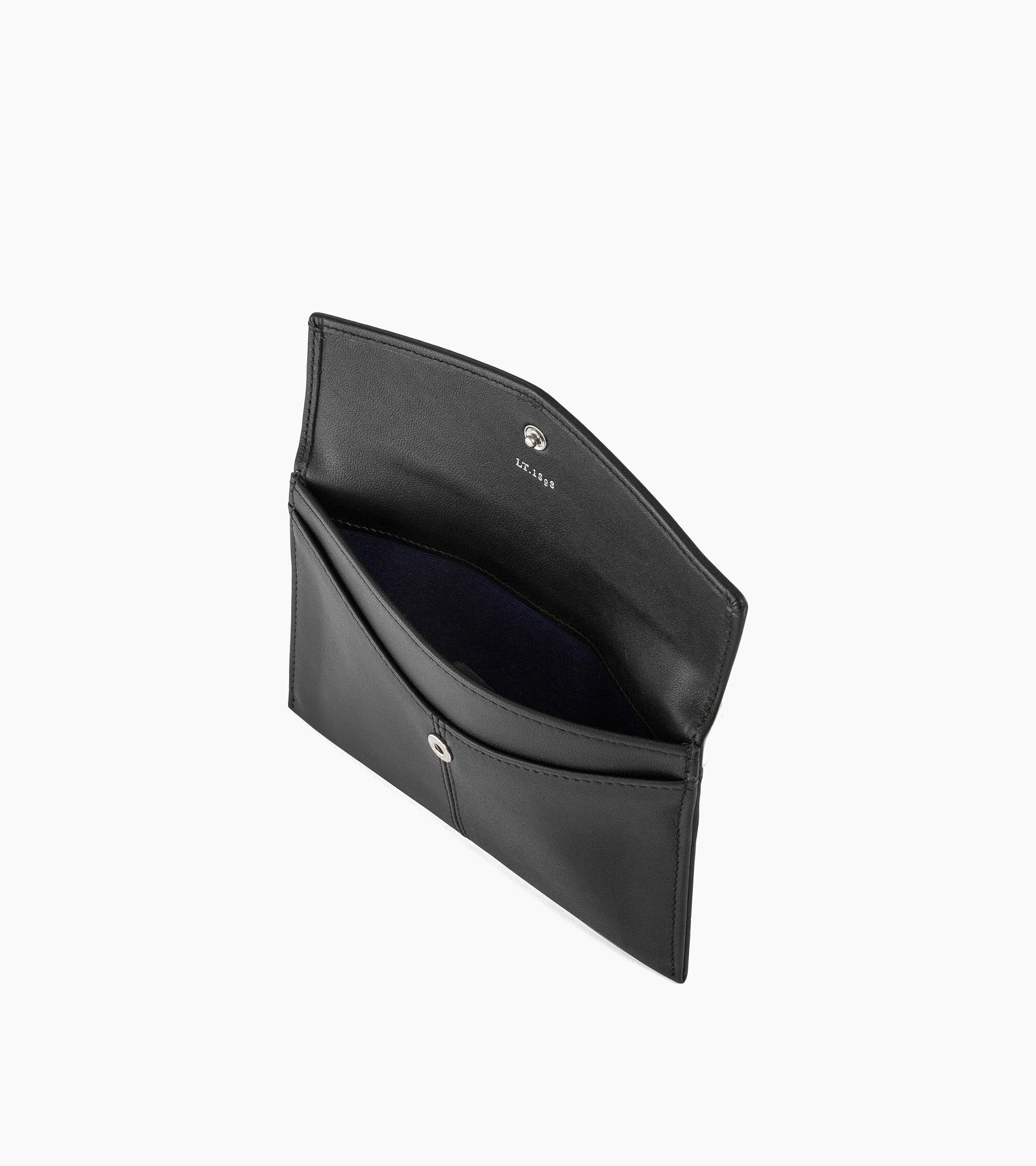 Mittelgroße Kuverttasche Charlotte aus Glattleder