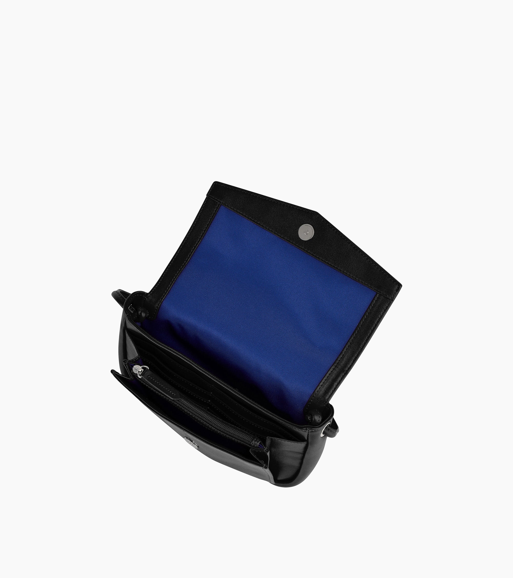 Bolso de mano Charlotte con bandolera extraíble en piel lisa