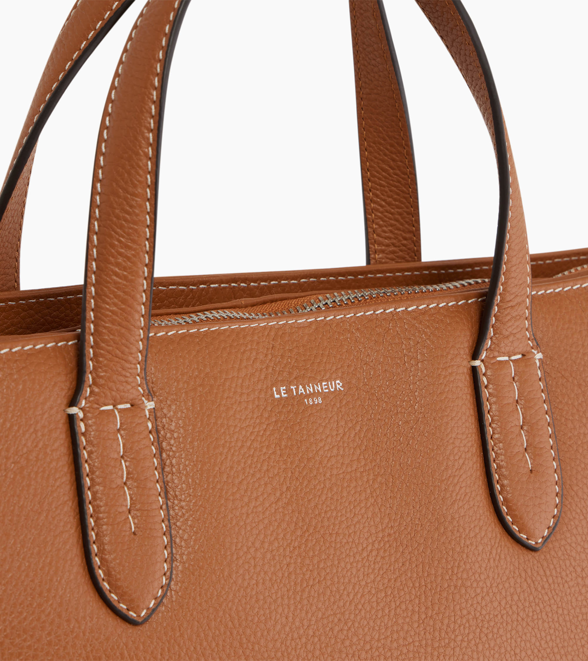 Aktentasche Sophie 15 Zoll aus genarbtem Leder mit 1 Faltfach