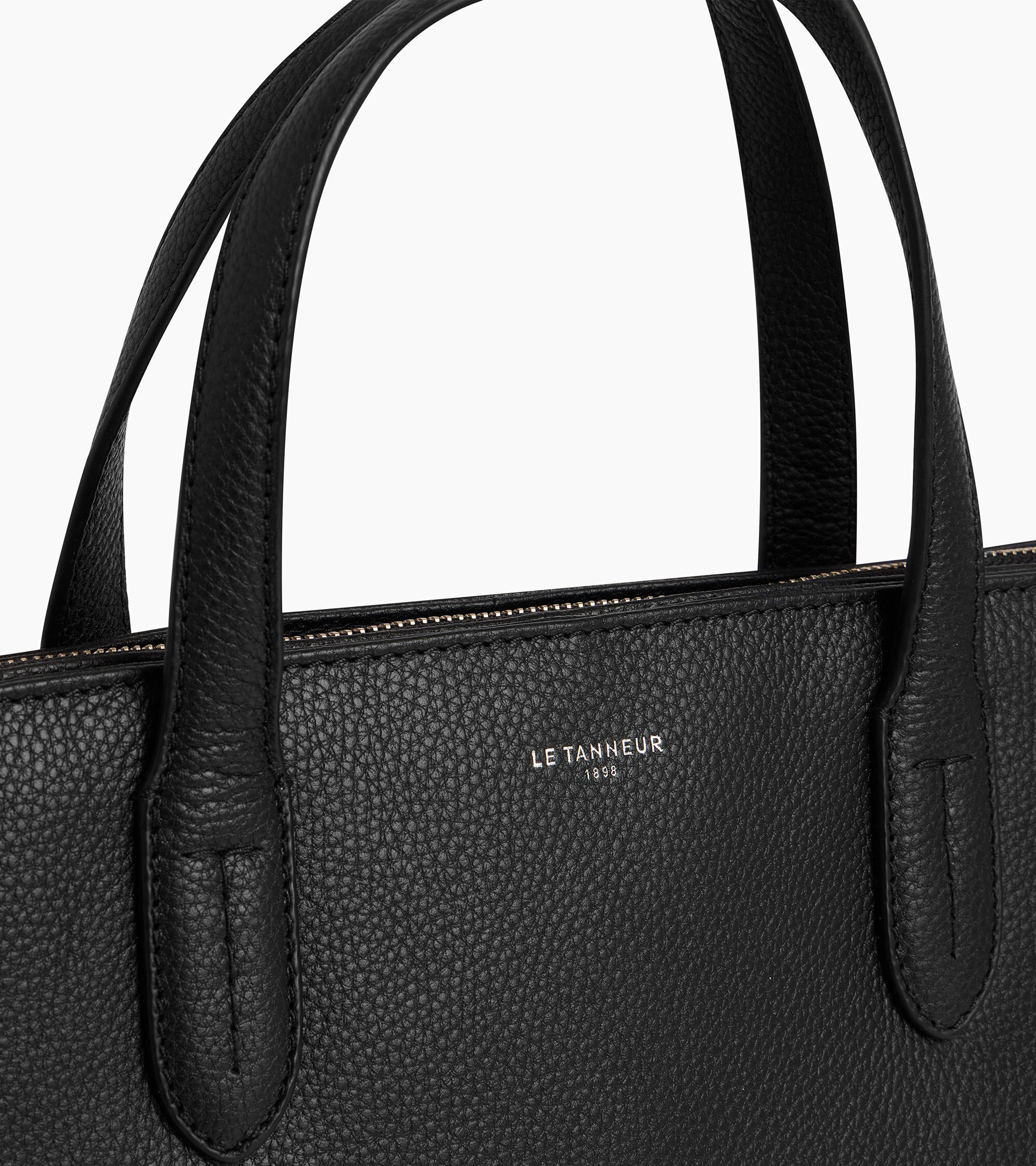 Aktentasche Sophie 15 Zoll aus genarbtem Leder mit 1 Faltfach