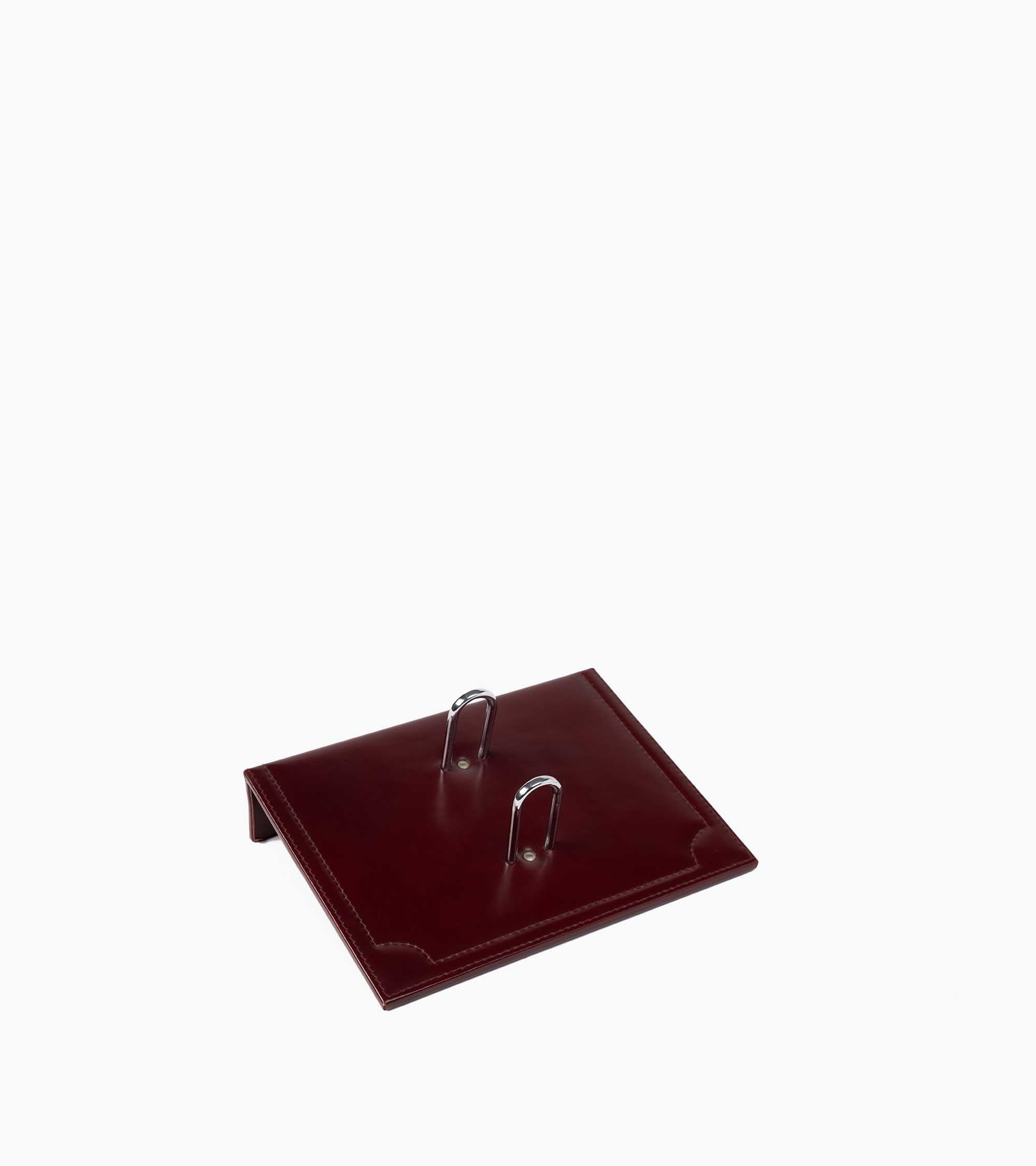 Kalenderhalter aus Leder