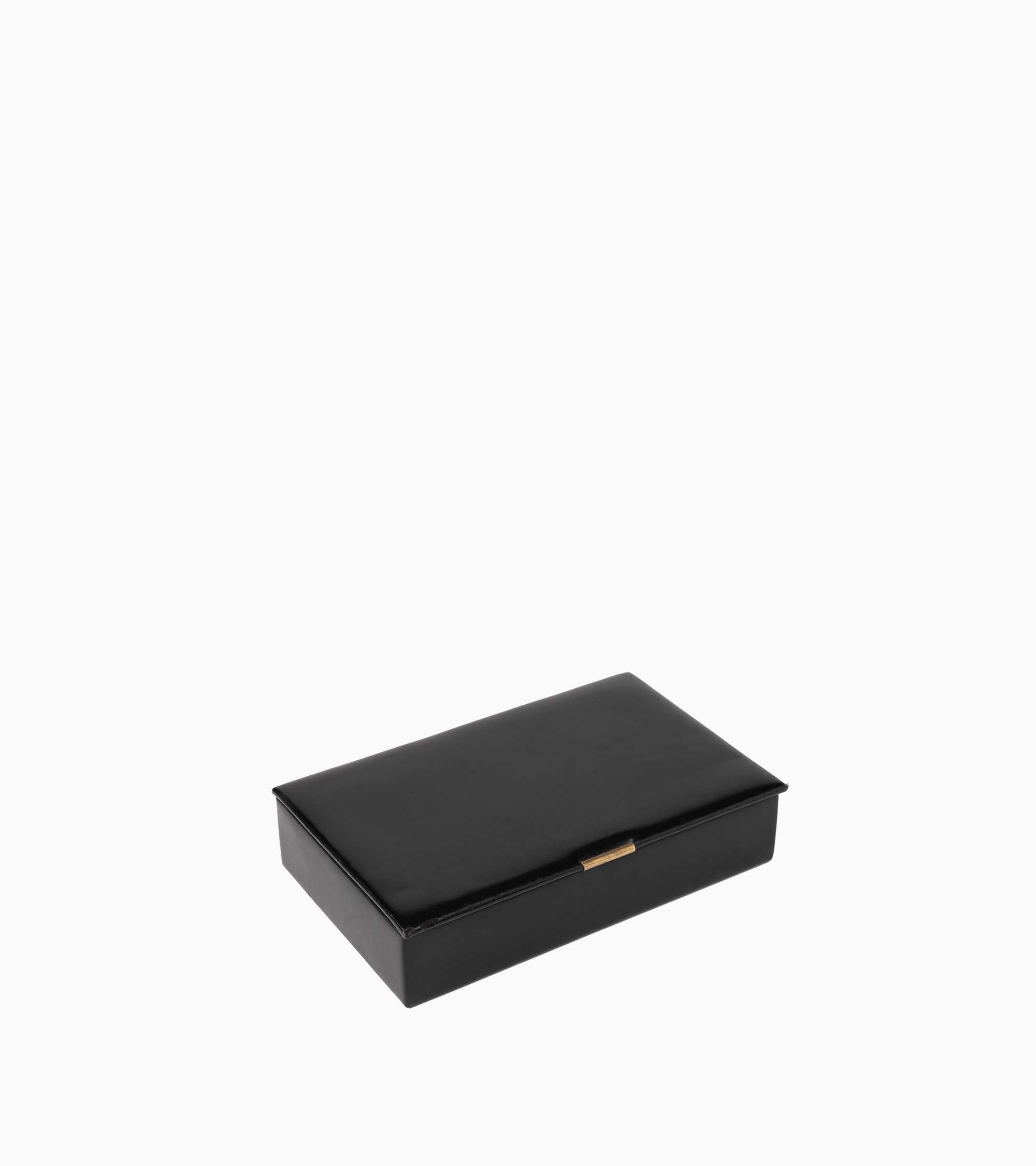 Small leather bridge case