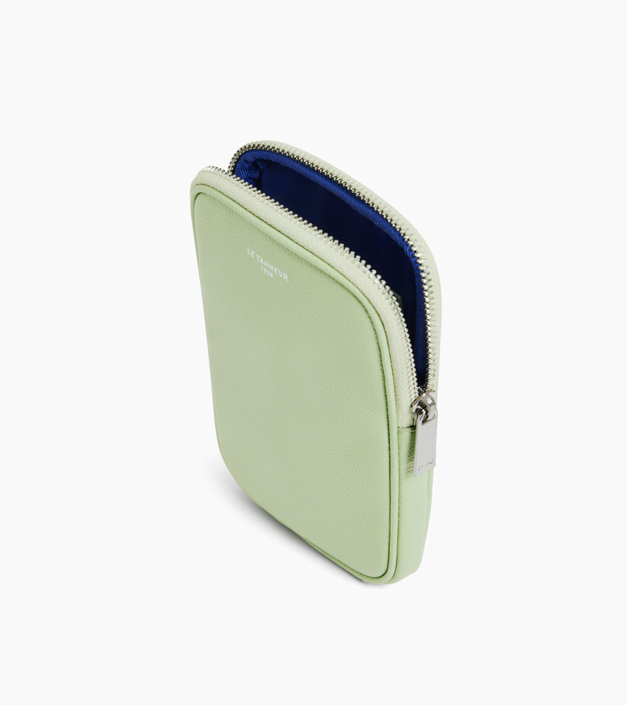 Handytasche Emile aus genarbtem Leder