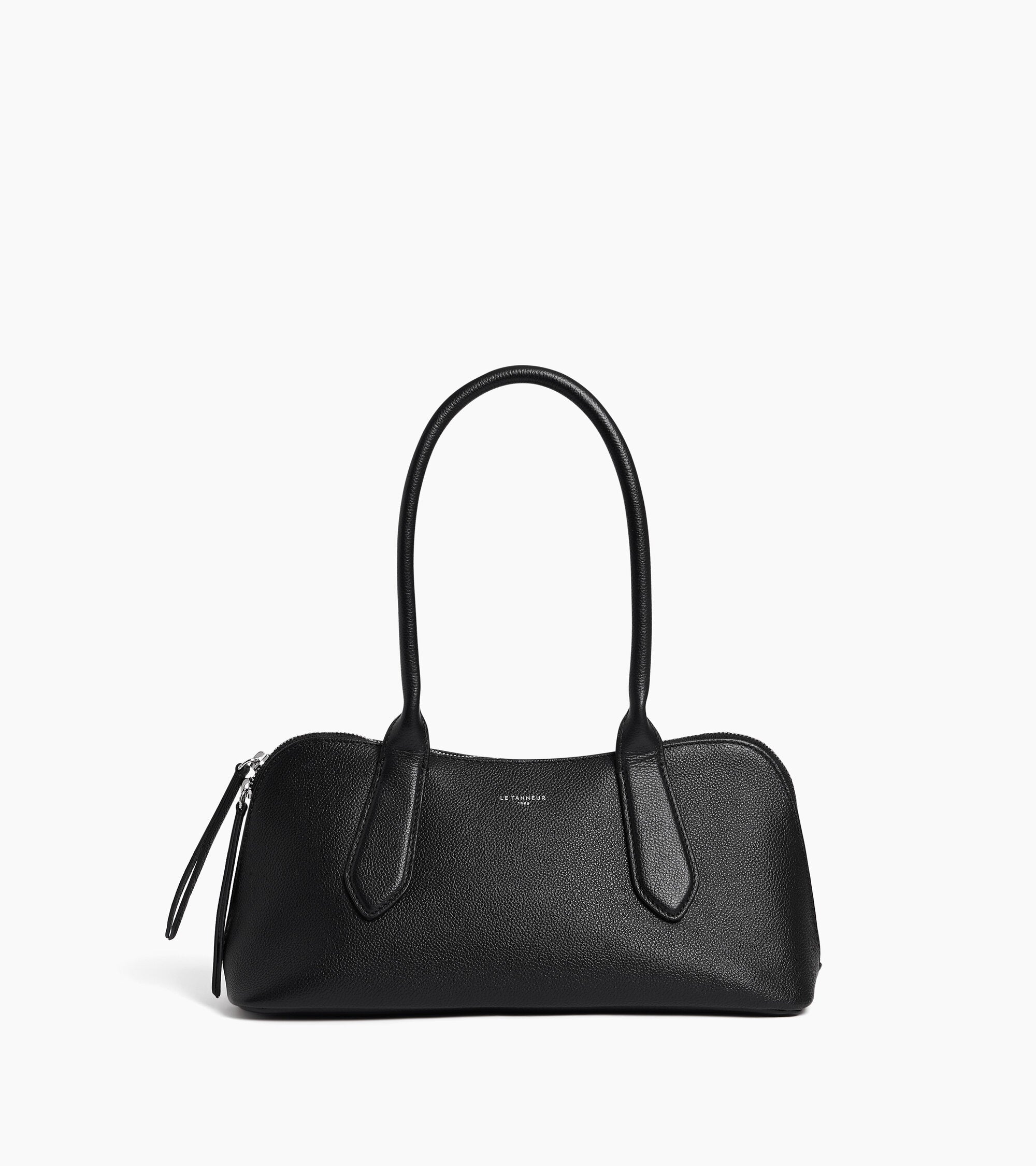 Bowlingtasche Apolline aus genarbtem Leder