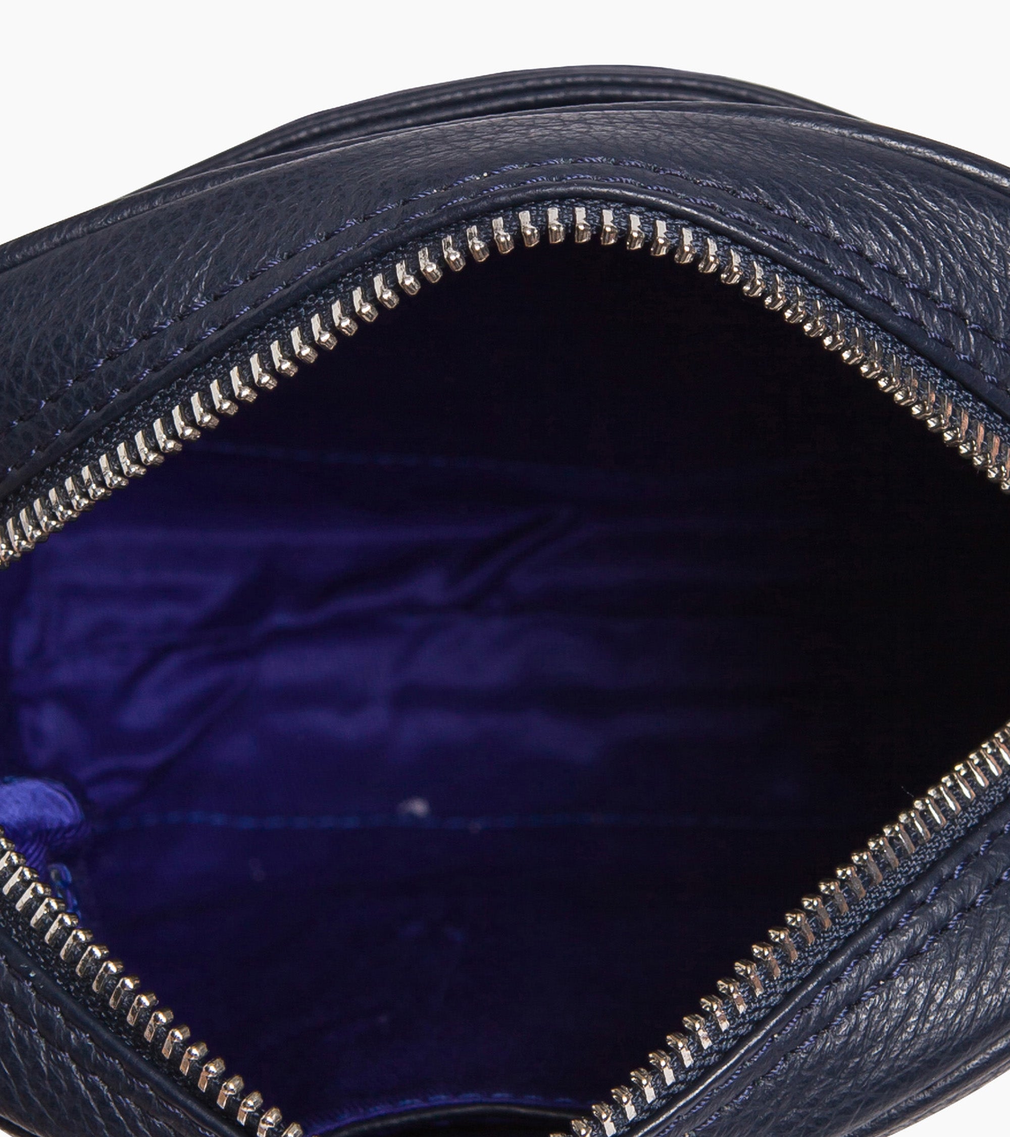 Small cross body Charles pebbled leather bag