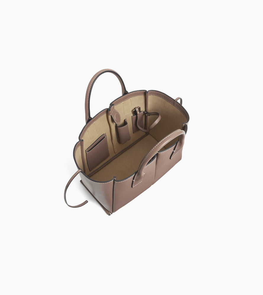Petit sac à main Elena en cuir grainé