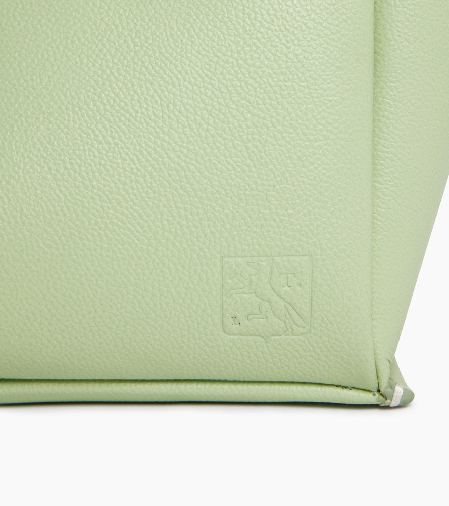 Kleine Elena-Handtasche aus genarbtem Leder