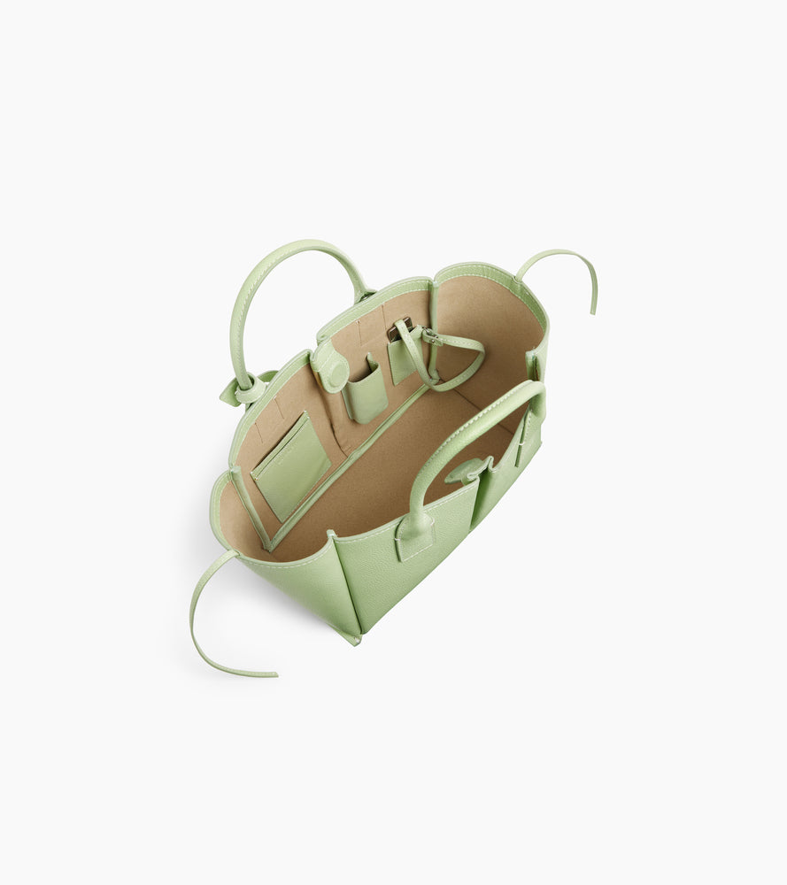 Kleine Elena-Handtasche aus genarbtem Leder