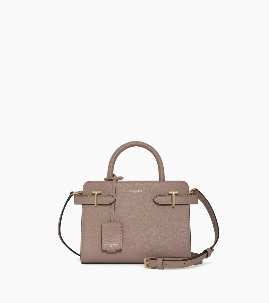 Petit sac à main Emilie en cuir grainé