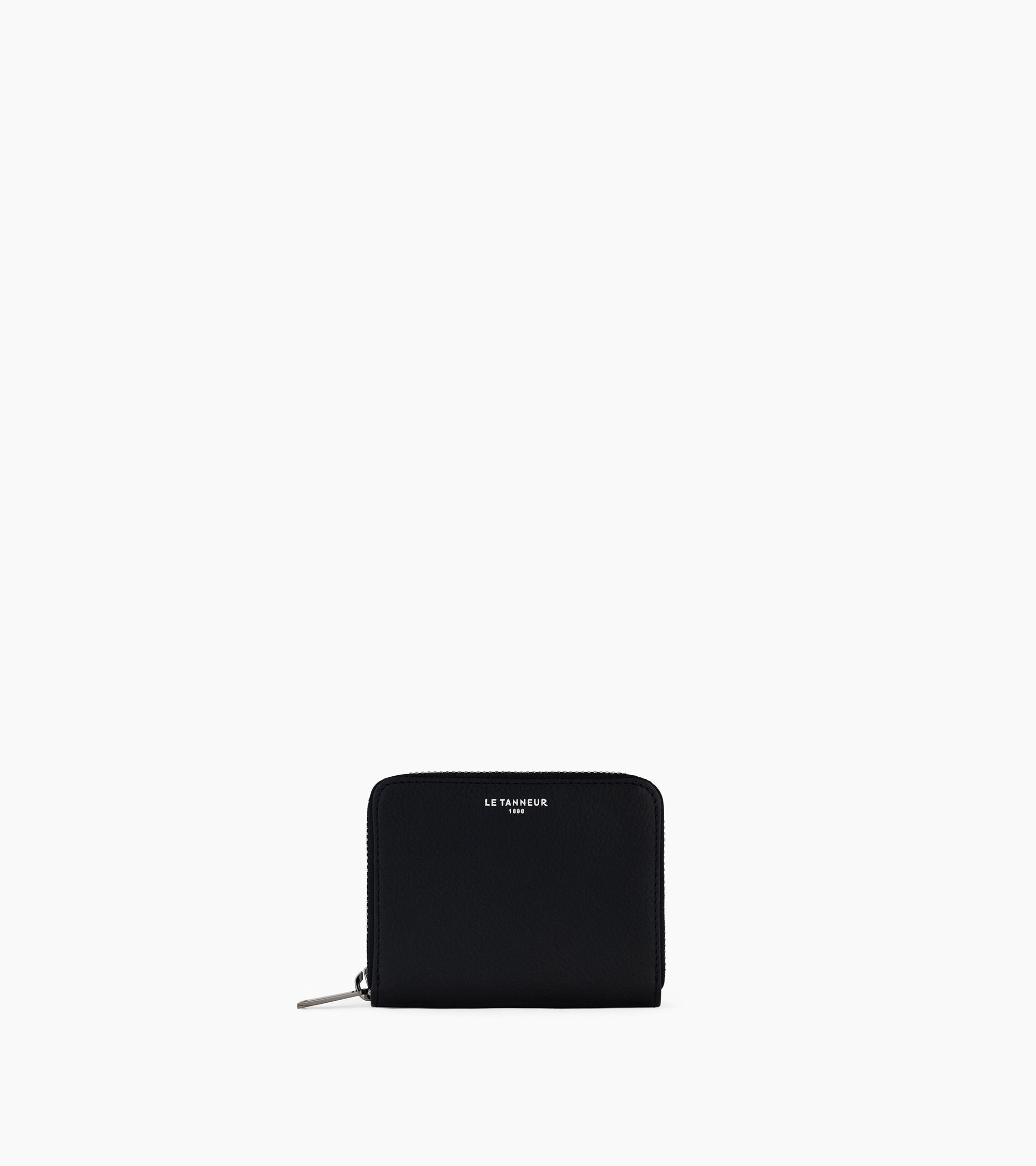 Emilie coin case in pebbled leather