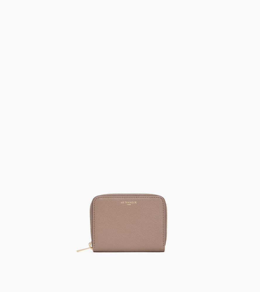 Porte monnaie Emilie en cuir grainé