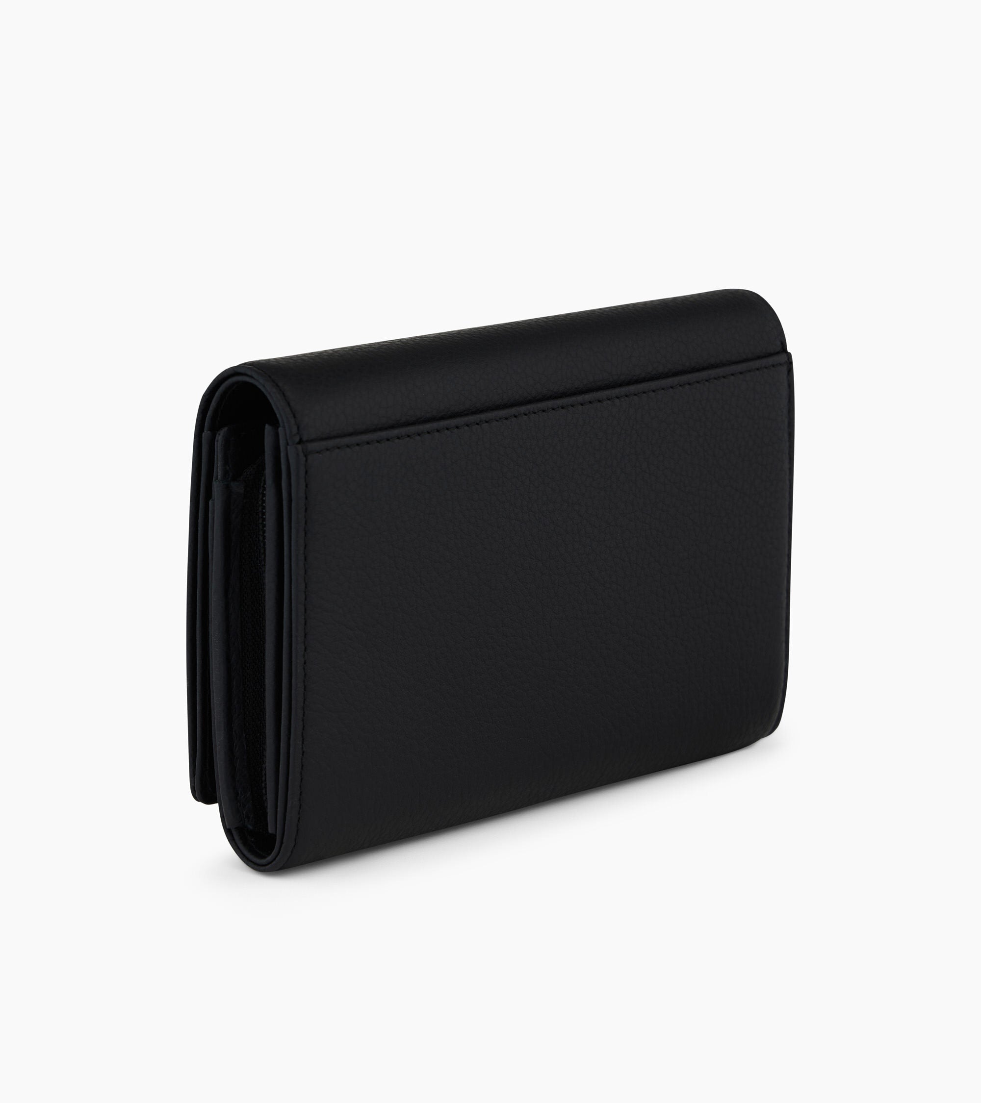 Emilie wallet in pebbled leather