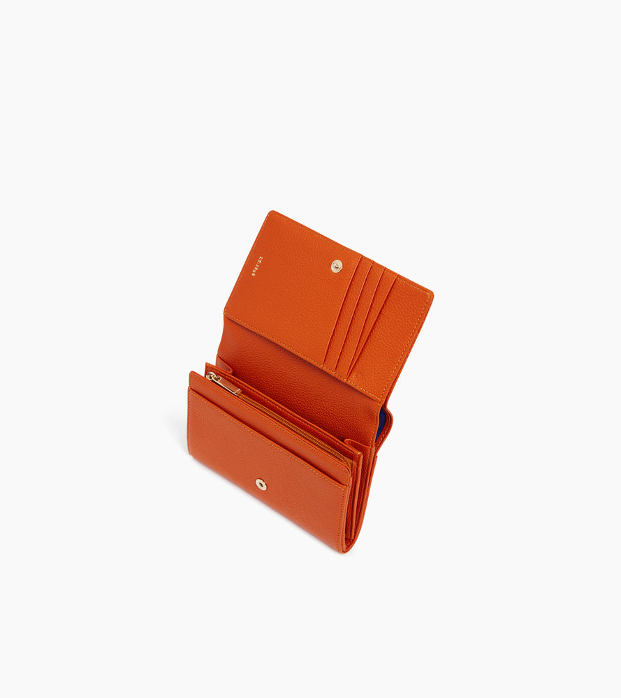 Geldbörse Emilie aus genarbtem Leder