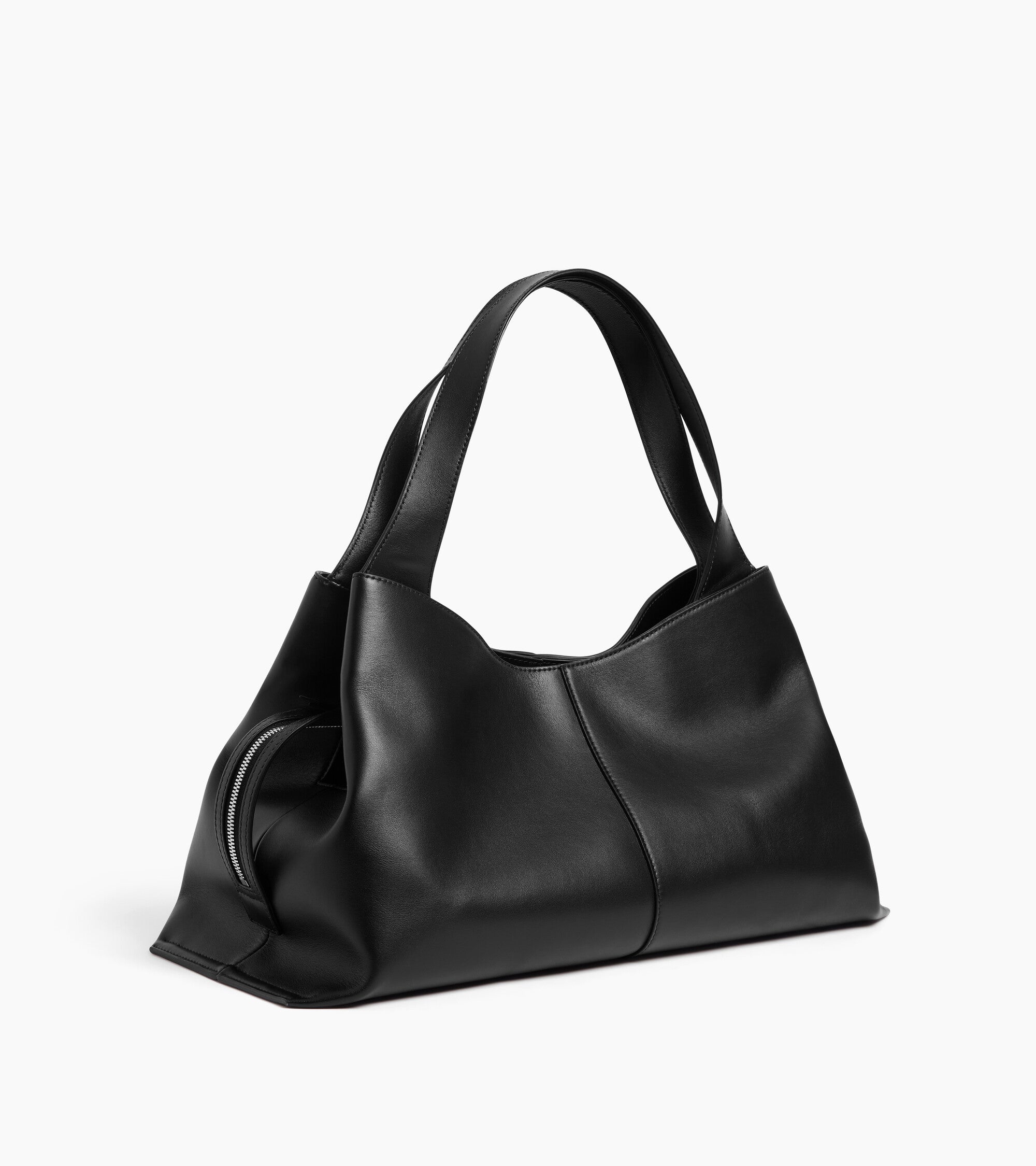 Mittelgroße Handtasche Félicie aus Glattleder
