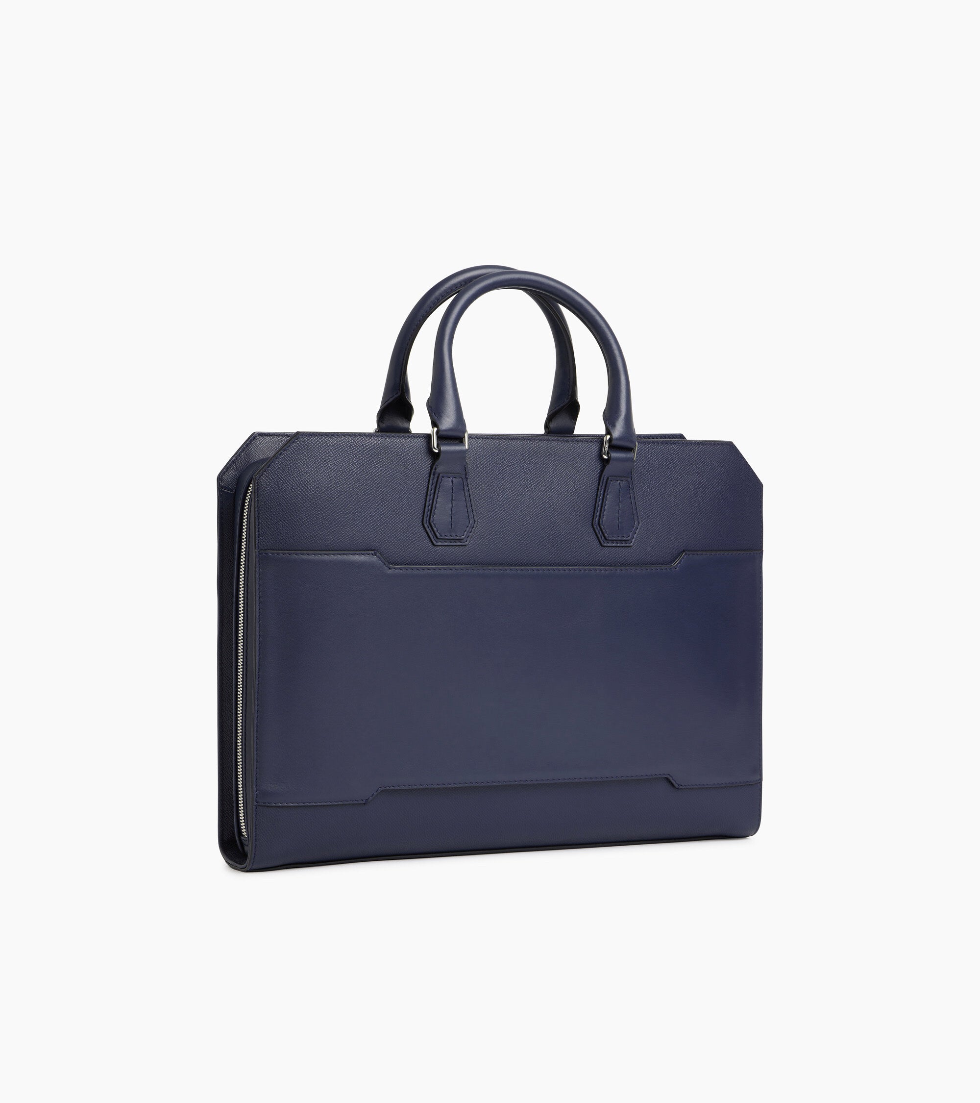 Porte documents slim 15 Gaston en cuir grain croisé