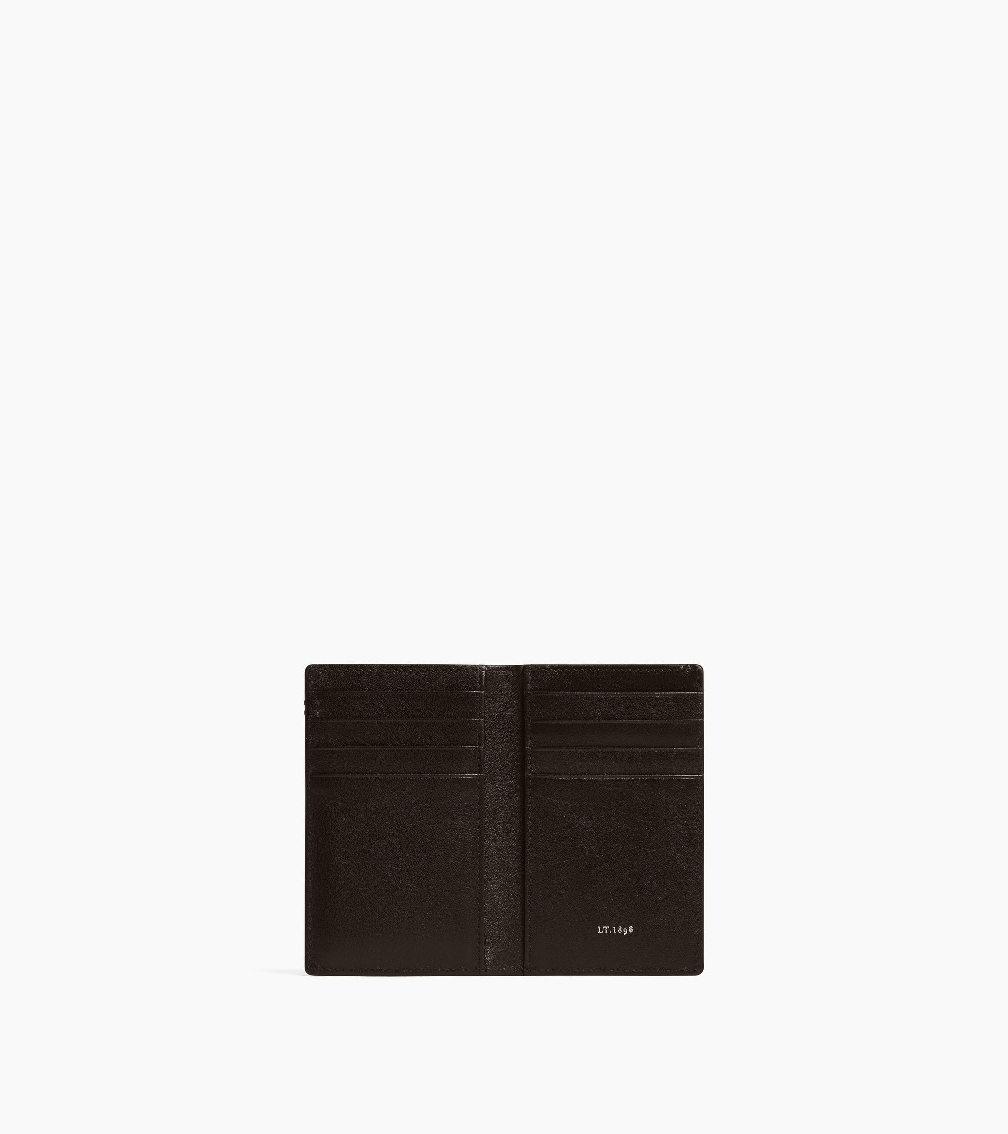 Lucien small card holder in oiled leather