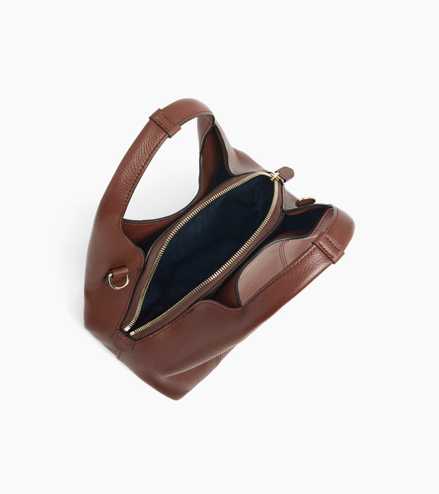 Kleine Handtasche Juliette aus genarbtem Leder