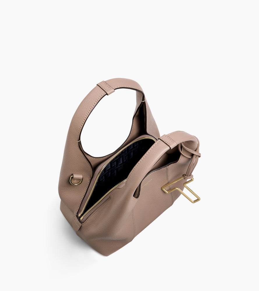 Petit sac à main Juliette en cuir grainé