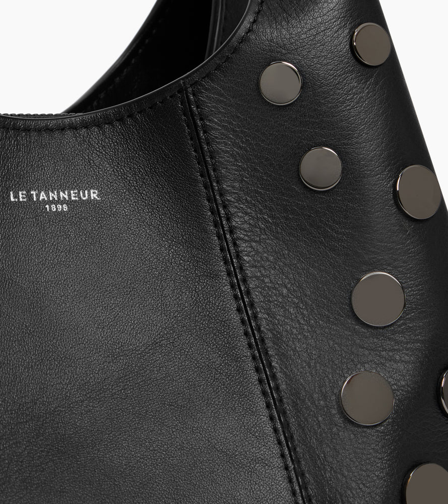 Kleine Handtasche Juliette aus Glattleder mit Ziernieten