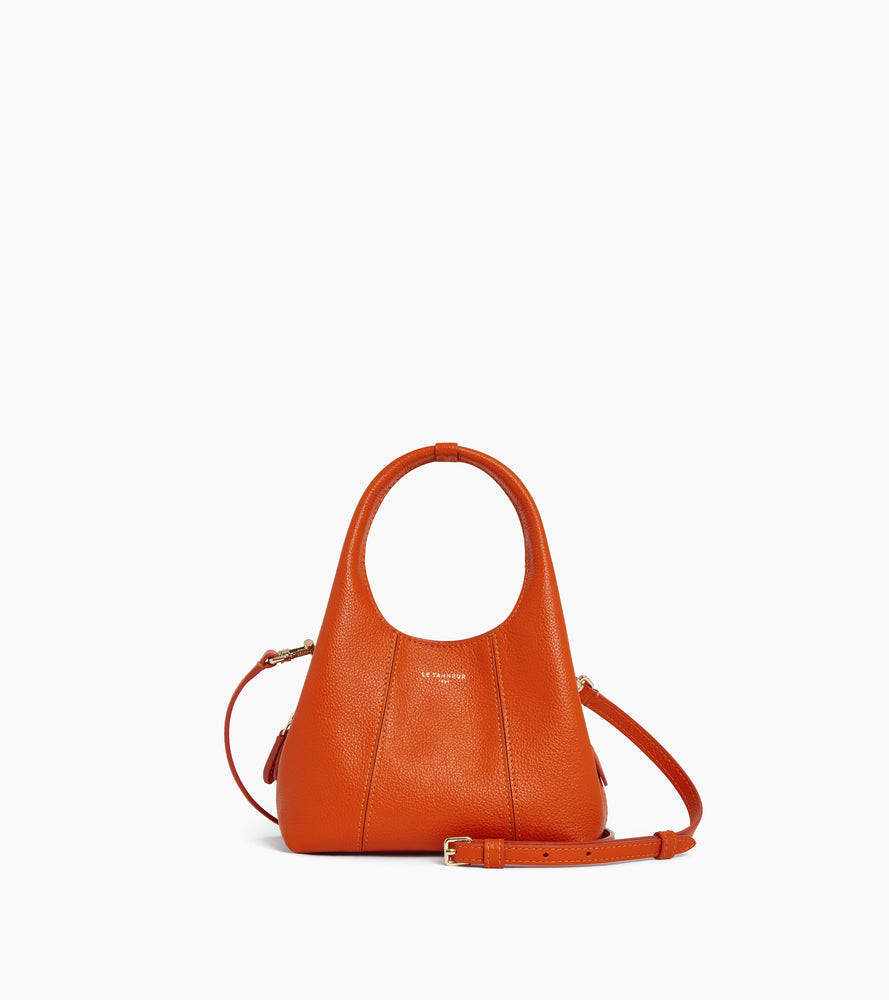 Mini-Handtasche Juliette aus genarbtem Leder