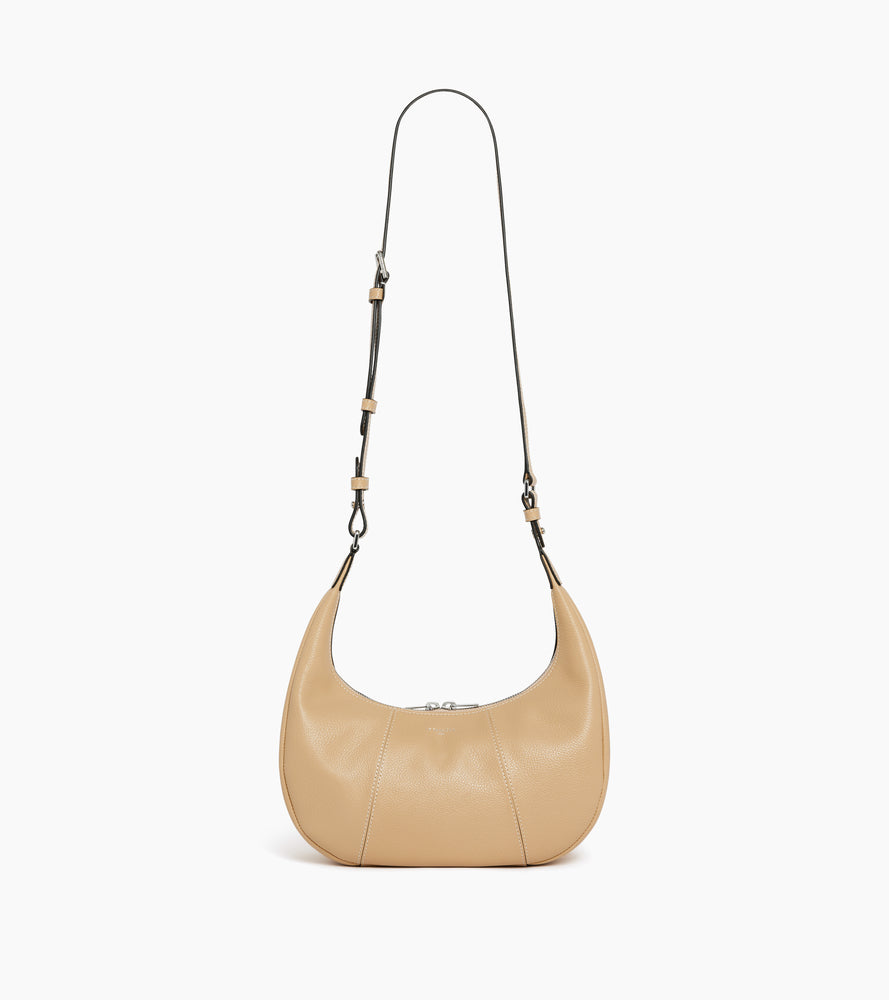 Kleine Hobo-Tasche Juliette aus genarbtem Leder