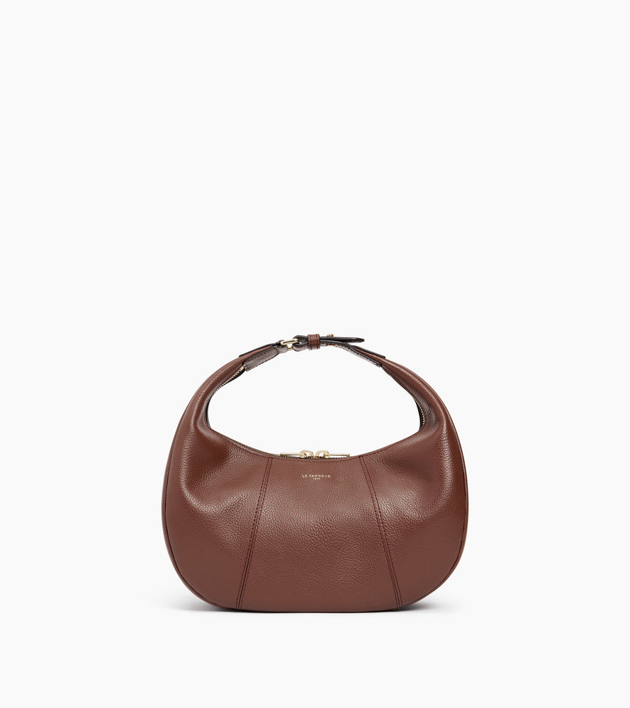 Kleine Hobo-Tasche Juliette aus genarbtem Leder