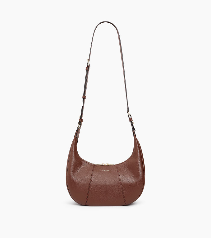 Kleine Hobo-Tasche Juliette aus genarbtem Leder