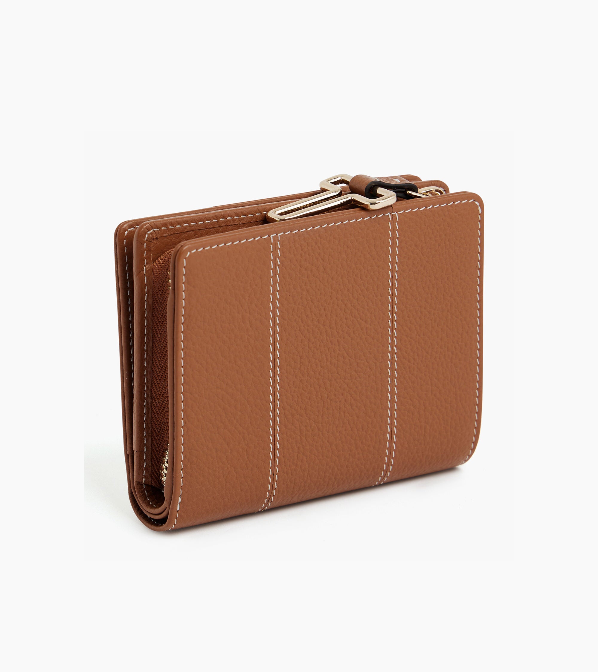 Juliette small grained leather purse