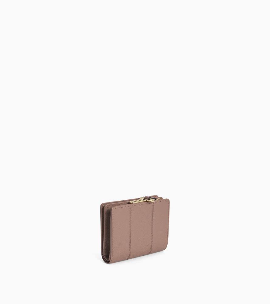 Petit portefeuille Juliette en cuir grainé