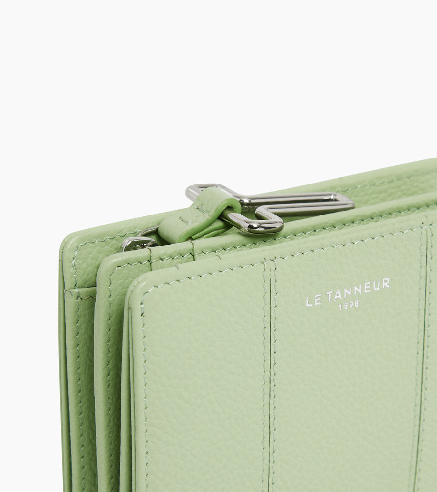 Kleine Geldbörse Juliette aus genarbtem Leder