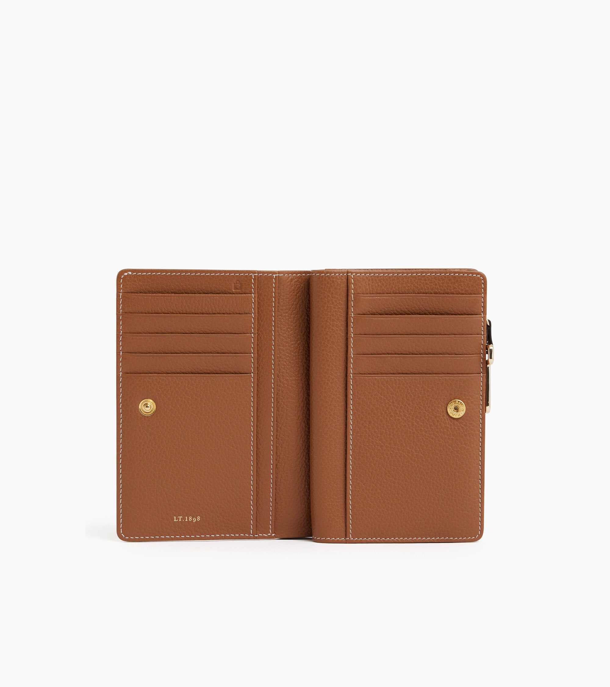 Juliette medium grained leather purse